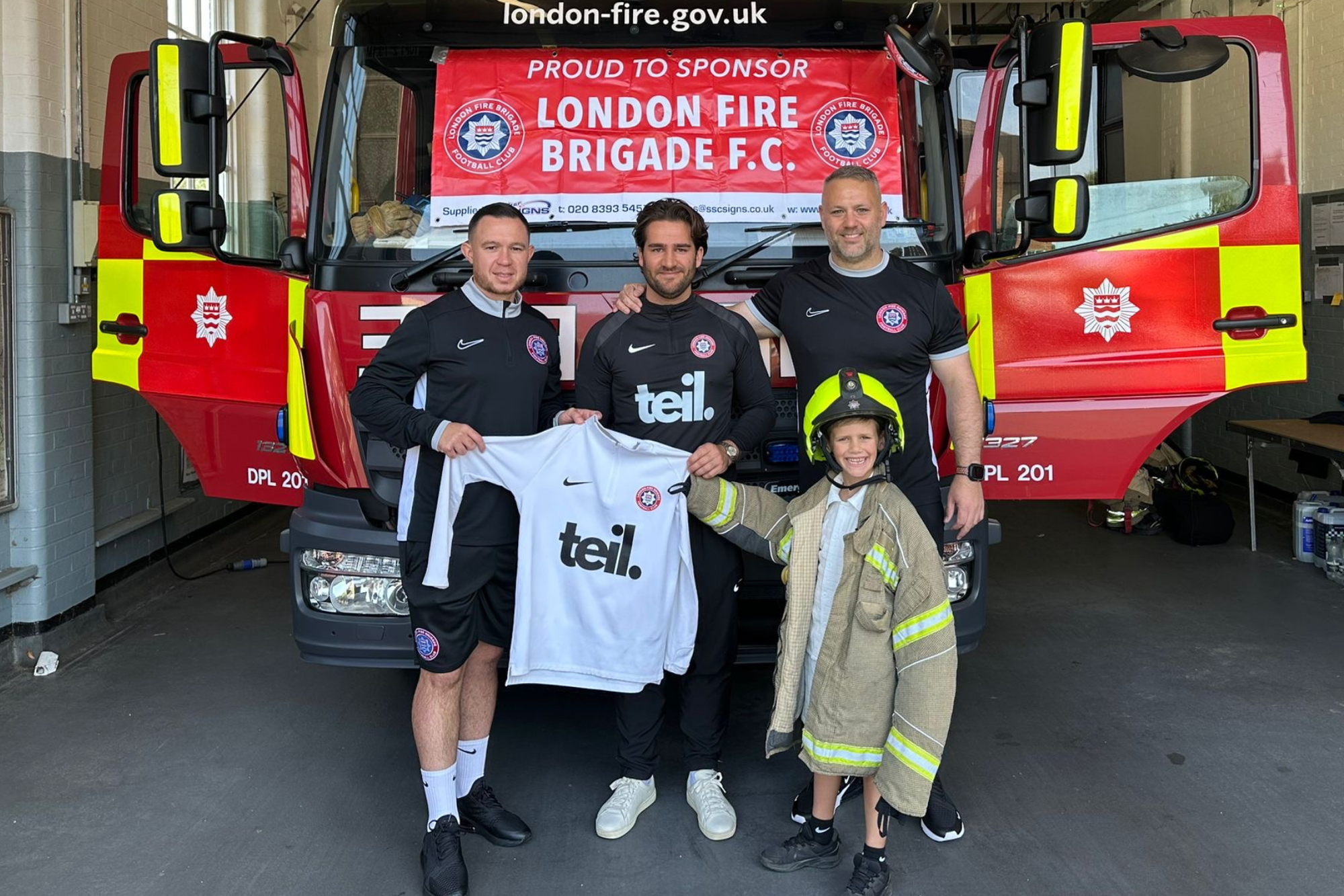 Teil Announced as Official Commercial Partner of London Fire Brigade Football Club for 2025–2026 Season