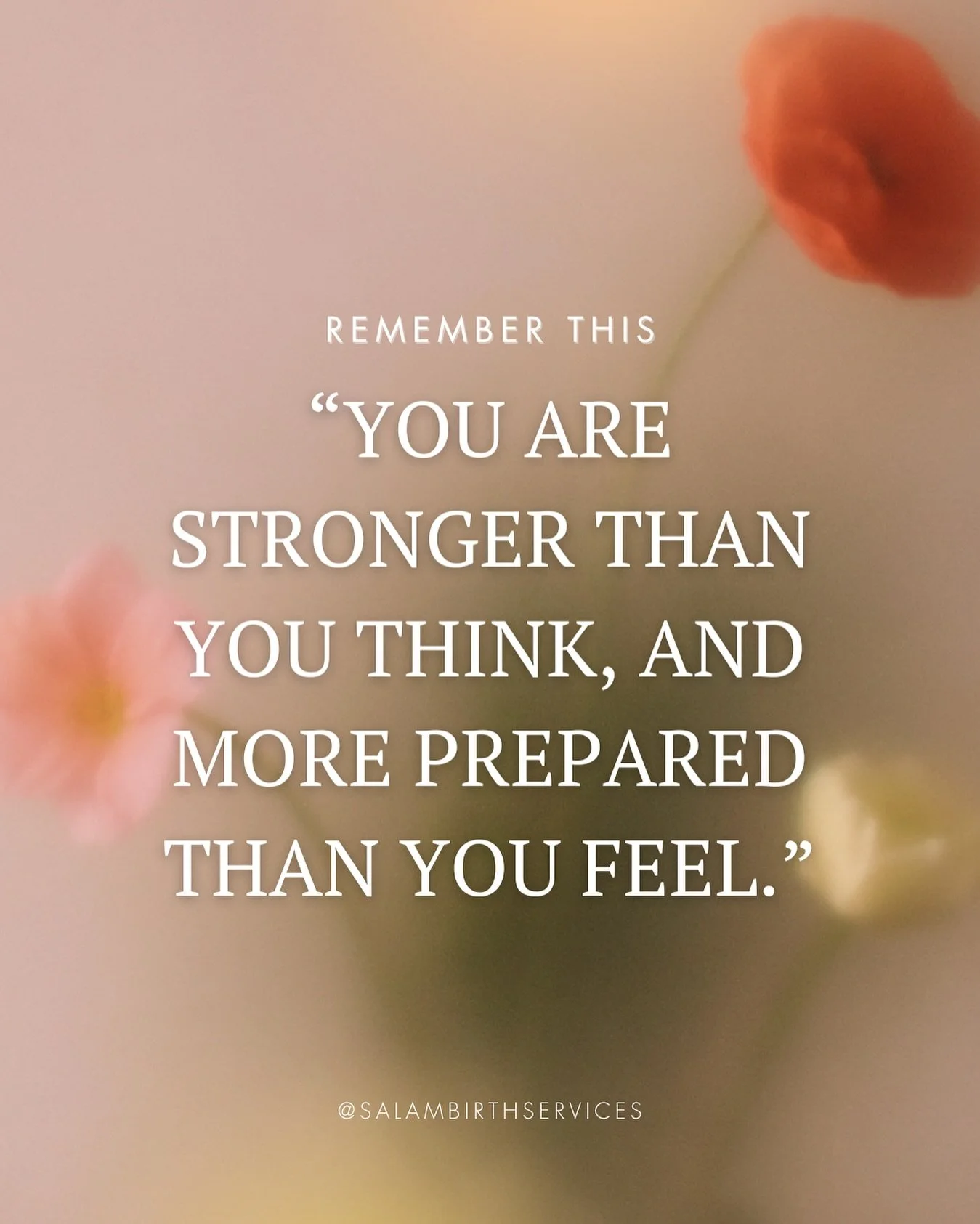 Sometimes, preparation doesn&rsquo;t feel like confidence, but every small step matters. Every class you take, every deep breath you practice, every conversation you have about your birth plan&hellip; it all adds up. 

Trust that your body knows what