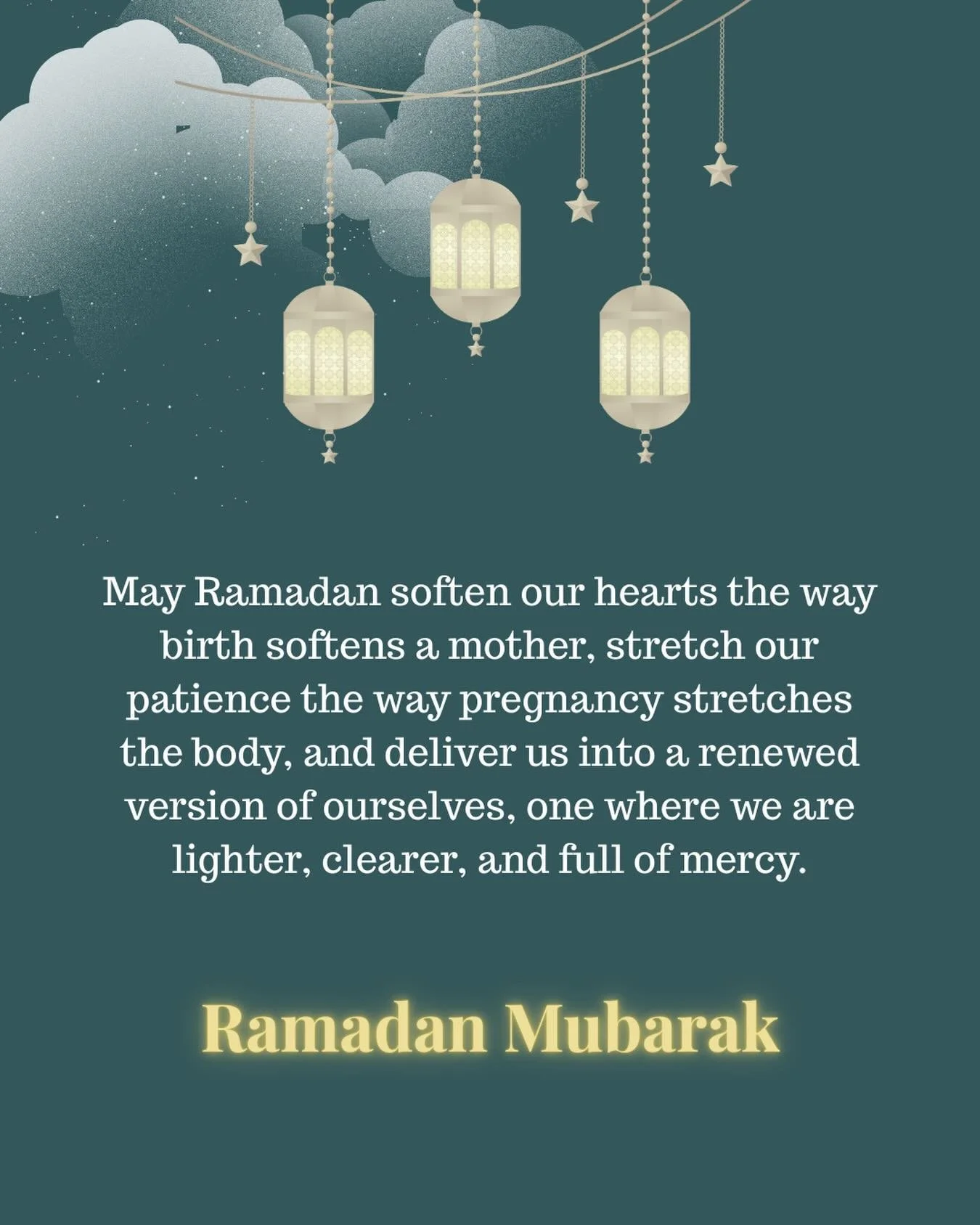 Ramadan Mubarak 🤍 

#muslimdoula #chicagobirthdoula #ramadan2026 #chicagomuslimdoula #pregnancyfasting