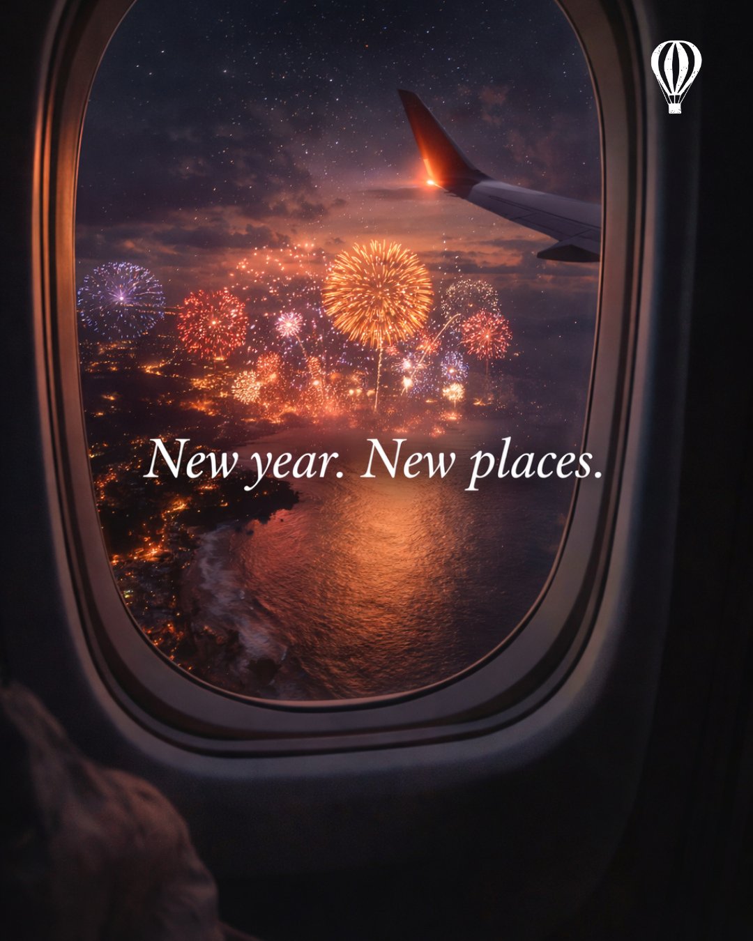 Happy New Year ✨⁠
⁠
A fresh calendar, a clear horizon, and new places waiting to be discovered.⁠
⁠
Here&rsquo;s to trips worth taking, memories worth keeping, and a year ahead that&rsquo;s meant to be explored.