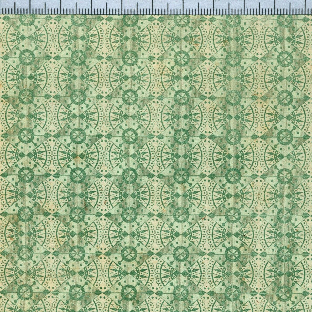 Publisher's initials and similarly organized units. (Not in Allen) RB-12 green