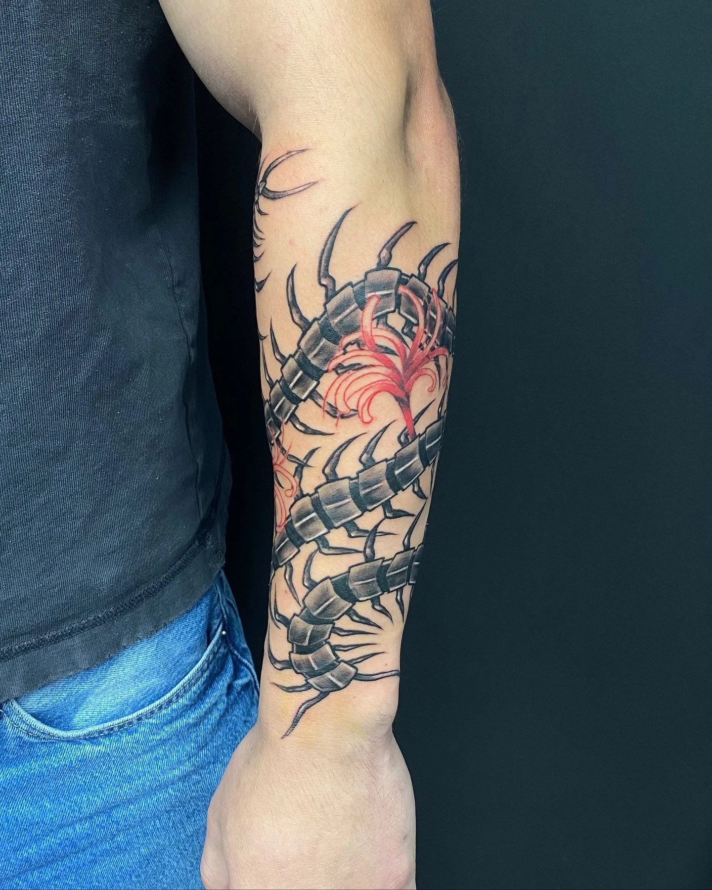 Thanks so much for coming in, Lawson! 

@nicolevtattoos 

Interested in getting tattooed by Nicole? She&rsquo;s in the shop Tuesday through Saturday each week. Stop by for a walk-in or an in-person consultation.

To reach her directly, you can DM her