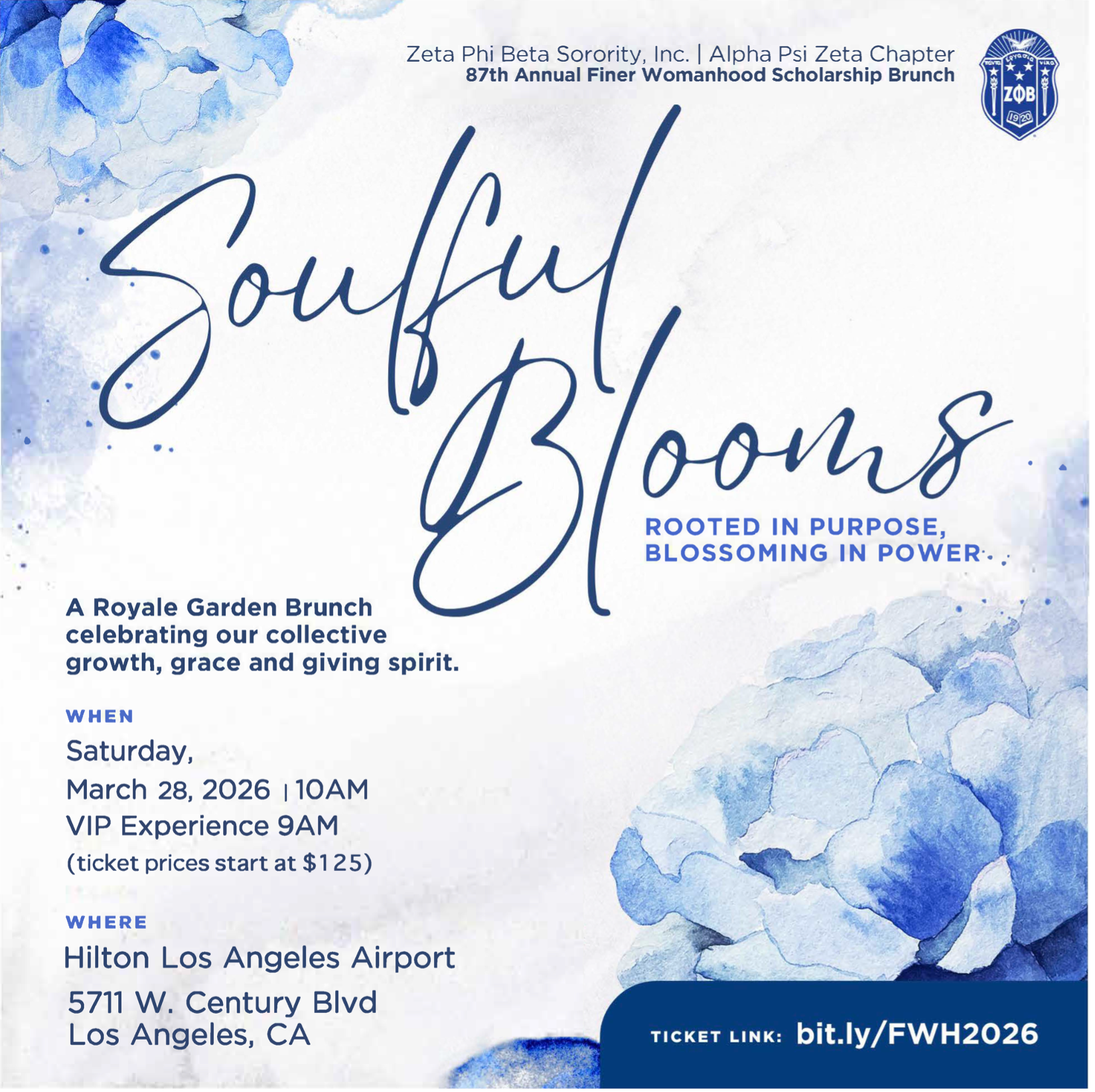 87th Annual Finer Womanhood Brunch