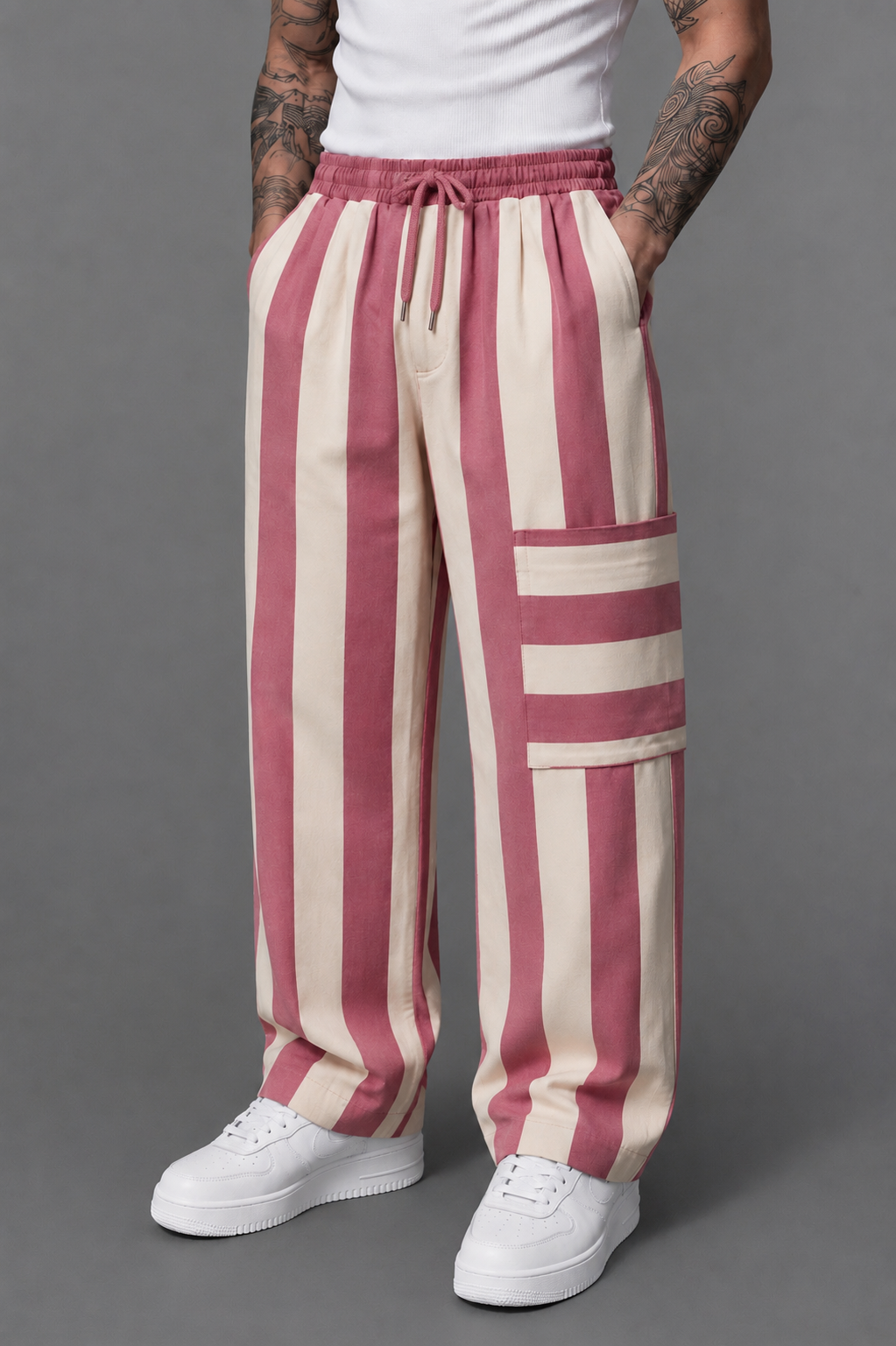 SUMMER STRIPE CARGP SIZE L