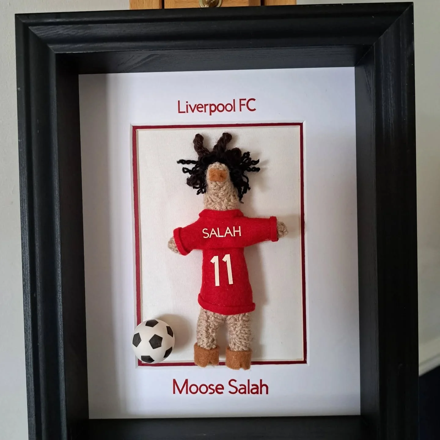 Congratulations to Moose Salah for today's news that he will be staying at Liverpool for a further two years. Here's to loads more goals!. #watersideshoppingcentre #liverpoolfc #premierleague #skysportsfootball #mosalahfans #artisan #handcrafted #art
