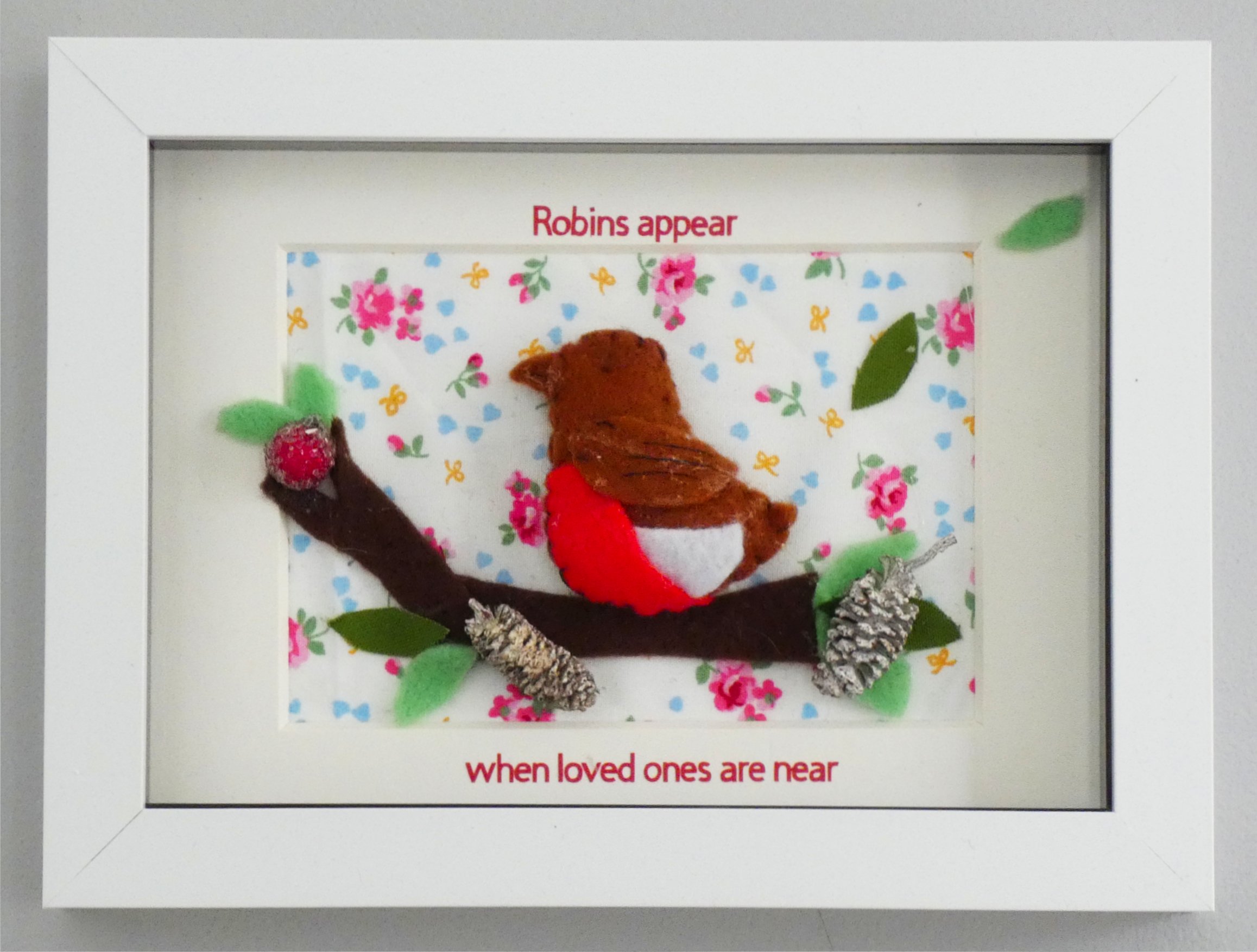 Robins Appear - Framed
