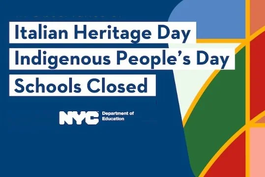 Columbus Day / Italian Heritage / Indigenous Peoples' Day