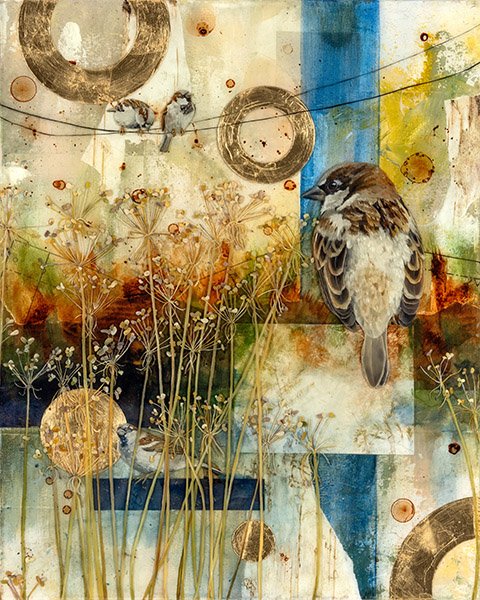 SOLD
Renewal
20" X 16"
Mixed Media with Oil, Resin and 24K Gold Leaf