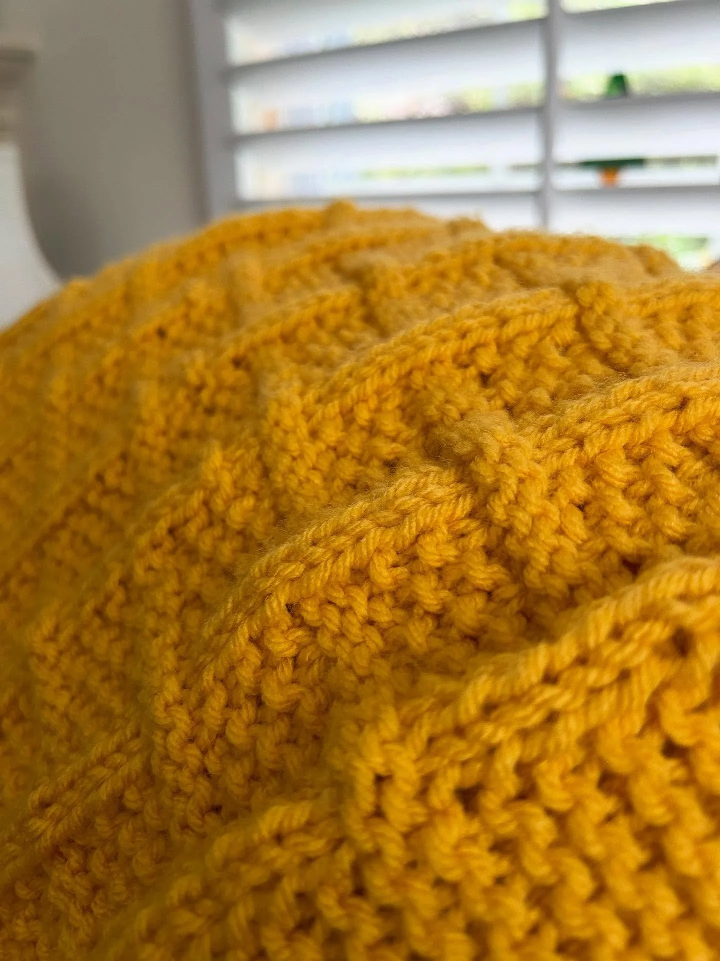 Supporting @standrewsnn prayer shawl ministry in my free time | knitted acrylic, 24x48&rdquo; | pattern: St. Martin&rsquo;s Prayer Shawl by Kerstin Geiger
