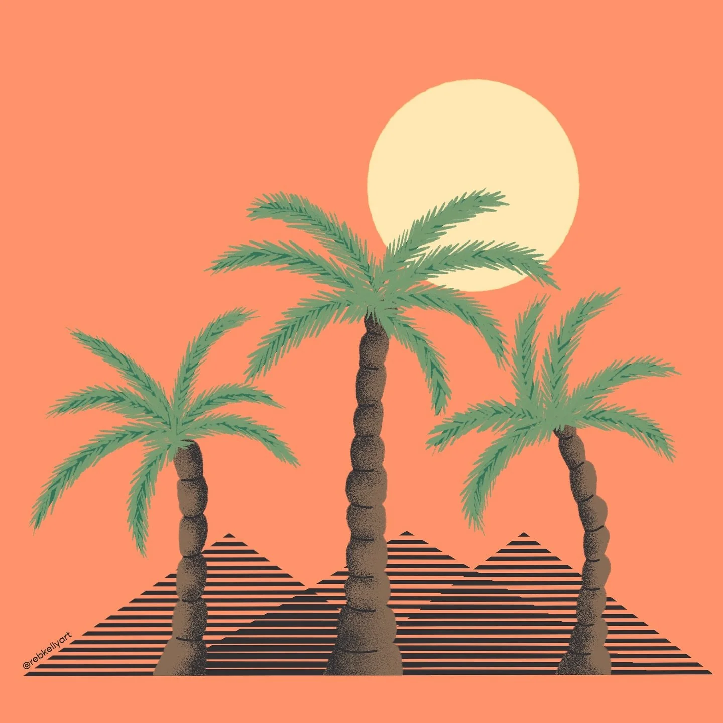 &ldquo;Be like a palm tree!&rdquo; 

I learned this phrase from a colleague last year, while teaching kids how to be flexible. But I think even the grown up palm trees need this reminder from time to time... Swaying in the wind might still feel scary