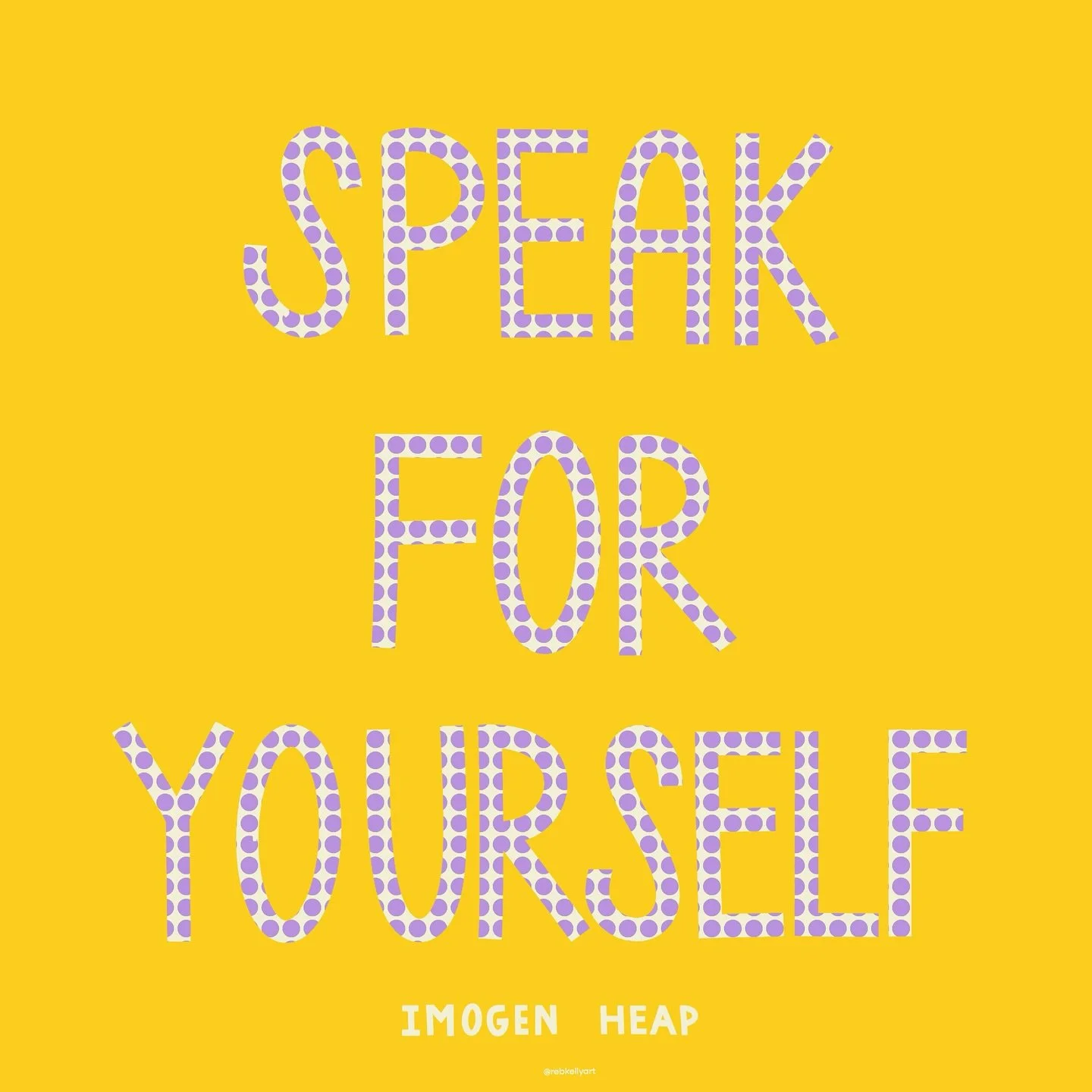 🗓️ Day 11 of the @letteringstylechallenge 
✍️ Lettering Prompt: Dotted 
🎵 Album: Speak For Yourself, by Imogen Heap 

When @imogenheap released Speak For Yourself (her 2nd studio album) in 2005, I was OBSESSED. Her music was so unique at that time,