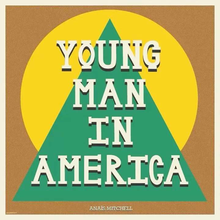 🗓️ Day 12 of the @letteringstylechallenge 
✍️ Lettering Prompt: Western 
🎵 Album: Young Man In America, by Ana&iuml;s Mitchell

Young Man In America is @anaismitchell &lsquo;s 5th studio album, released in 2012 and I instantly fell in love with it.