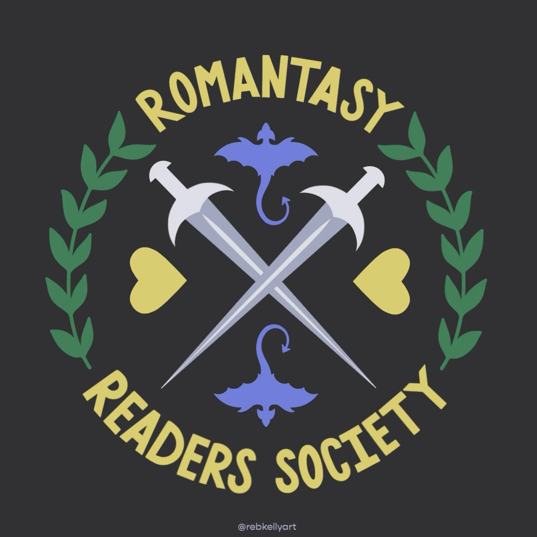 Calling all Romantasy lovers&hellip;! Another bookish sticker is on the way! 🐉⚔️🖤 

Do you prefer fantasy + a little bit of romance, or romance with a little bit of fantasy ? I honestly love both! 

Drop your fav titles in the comments! I&rsquo;ll 