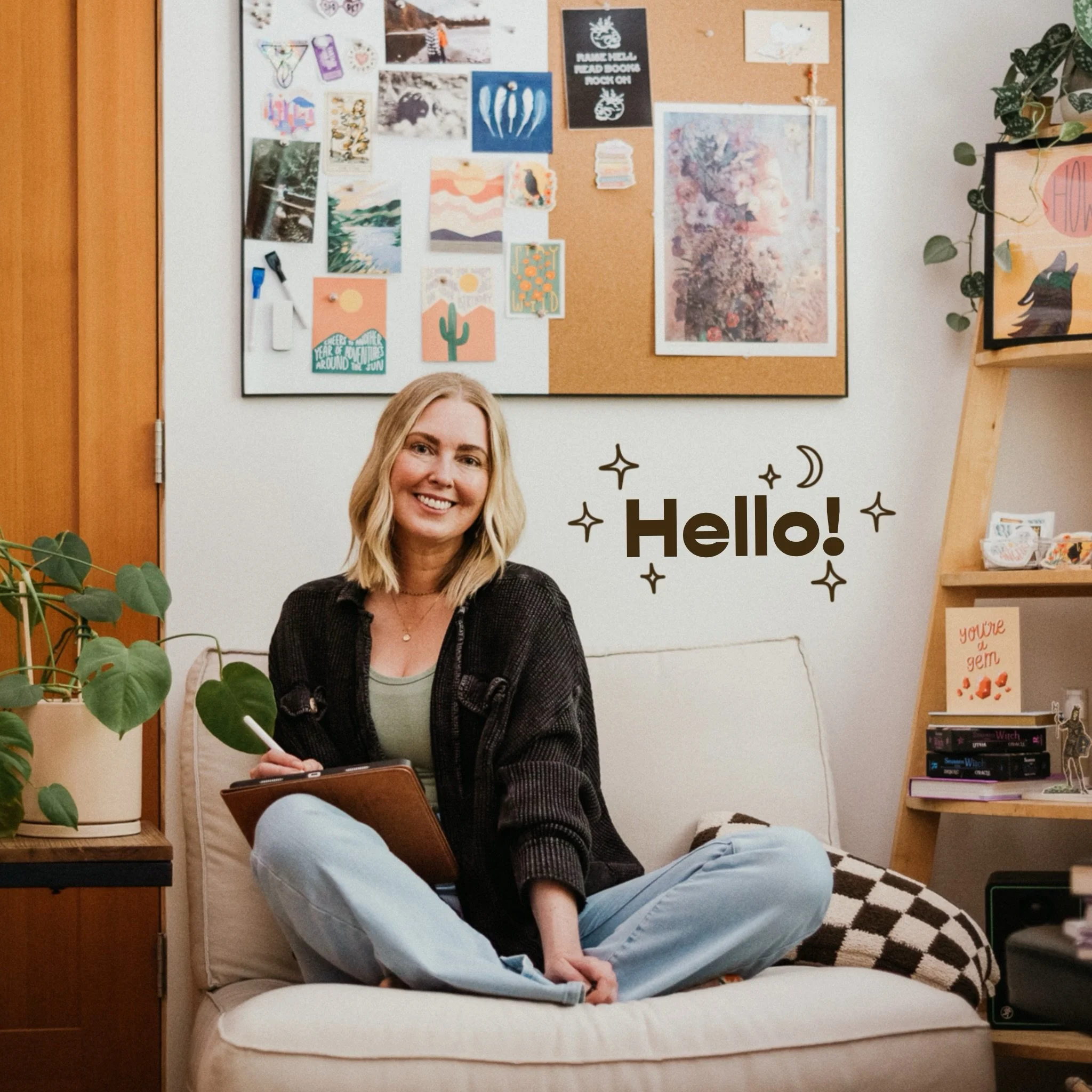 Hello! 👋 I&rsquo;m Rebecca, artist and illustrator based out of Seattle, WA. Allow me to introduce myself with 10 personal facts: 

1) I grew up in sunny Southern California, but I feel most at ease in the rainy weather of the PNW ☔️👌

2) I always 
