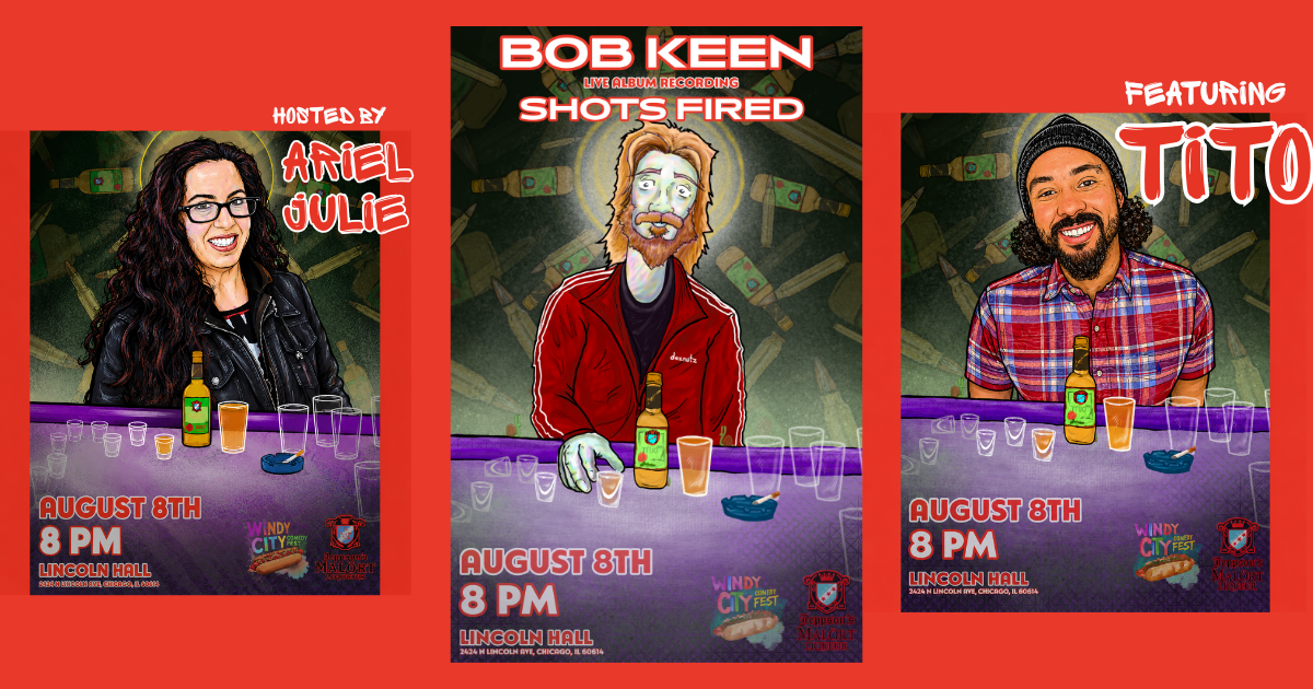 Bob Keen "Shots Fired" Live Album Recording