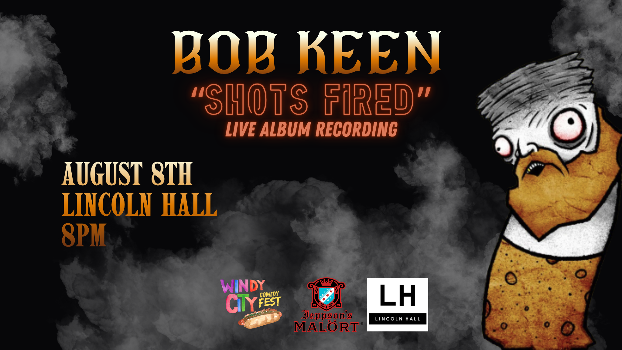 Bob Keen "Shots Fired" Live Album Recording