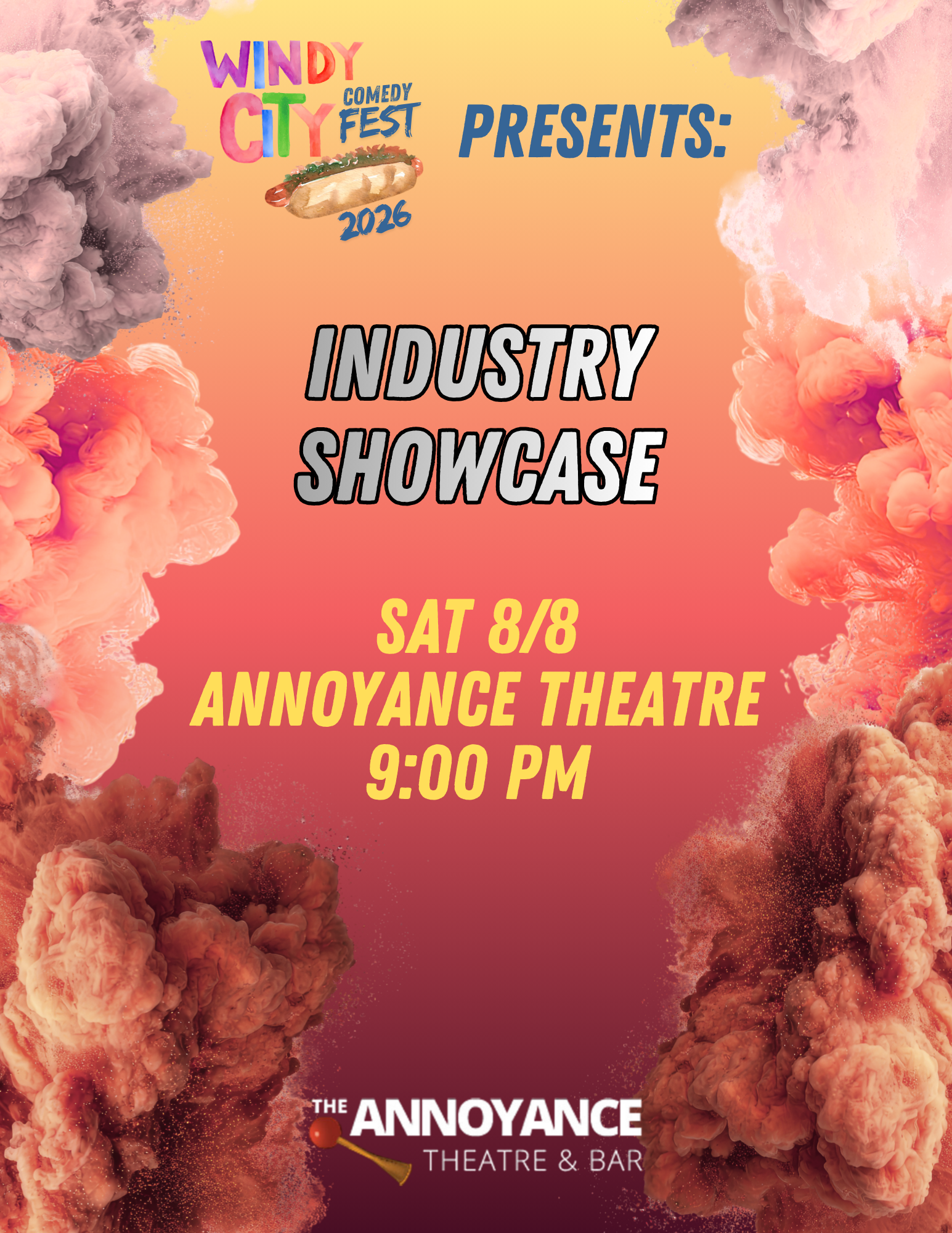 Industry 9pm annoyance Windy City Comedy Fest 2026