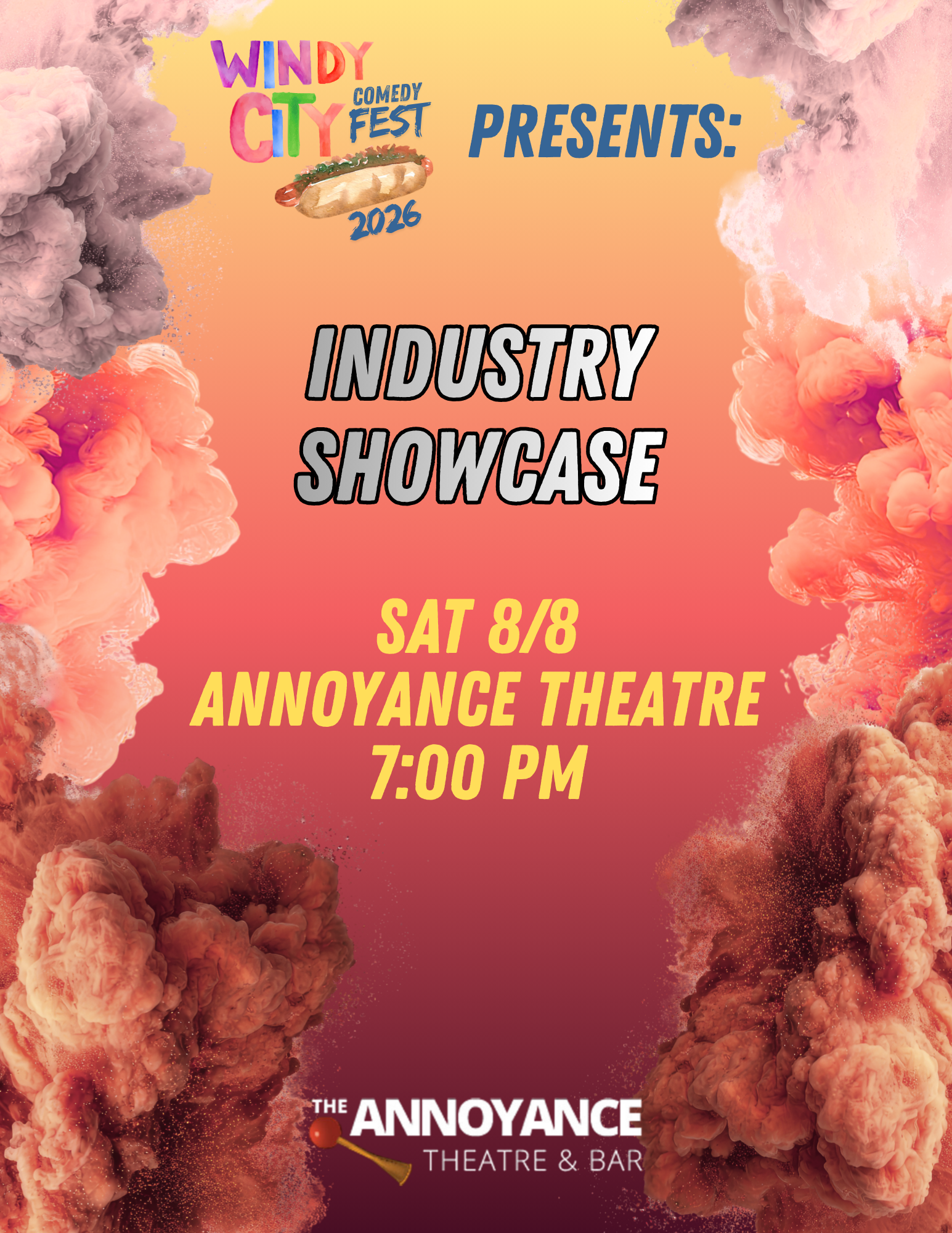Industry 7pm annoyance Windy City Comedy Fest 2026
