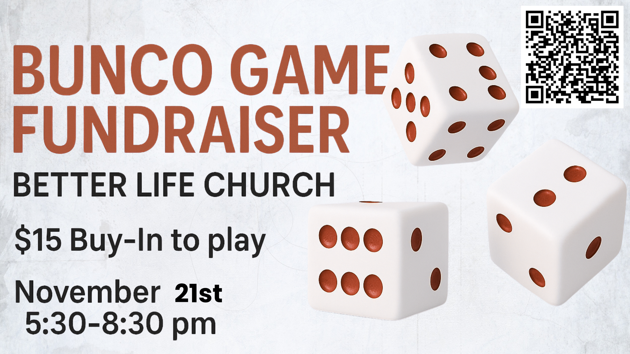 Bunco Fundraiser