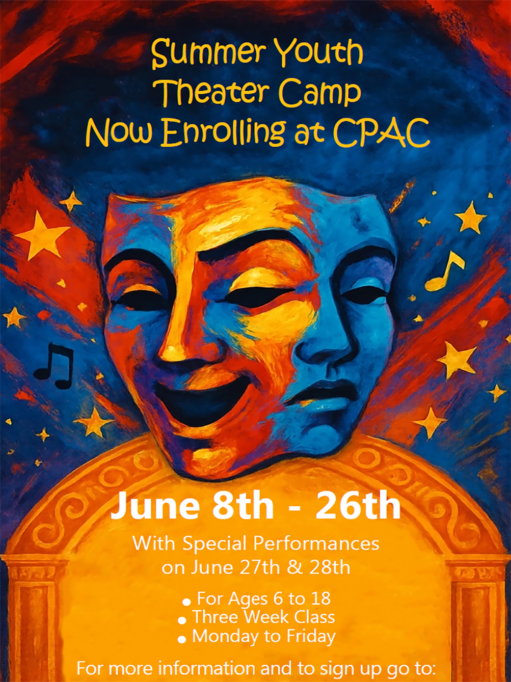 CPAC Summer Youth Theater Camp