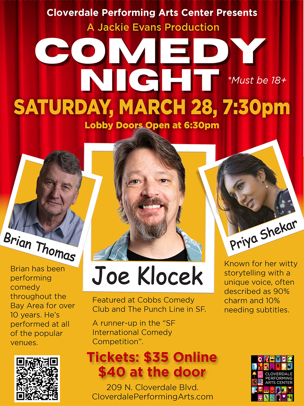 Comedy Night - Joe Klocek