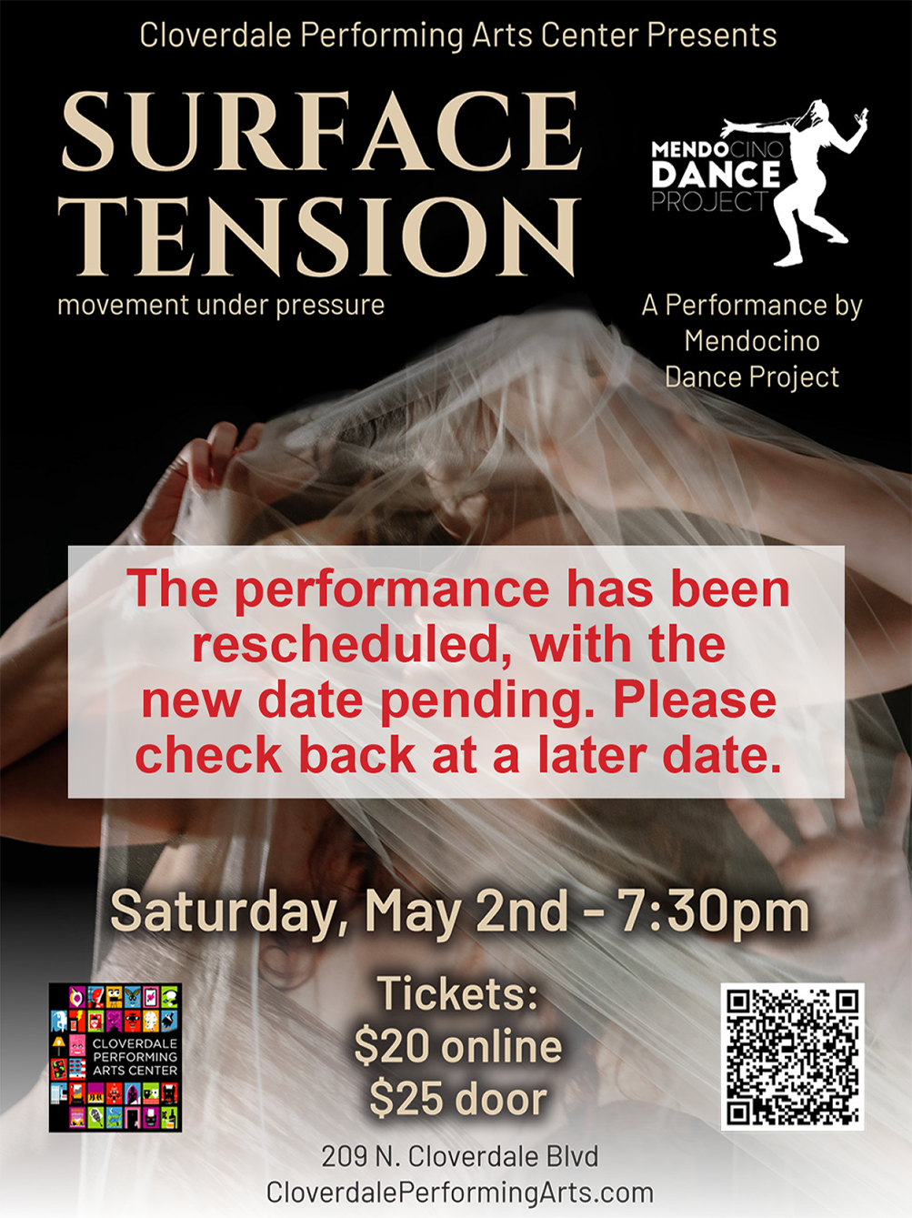Mendocino Dance Project - Surface Tension