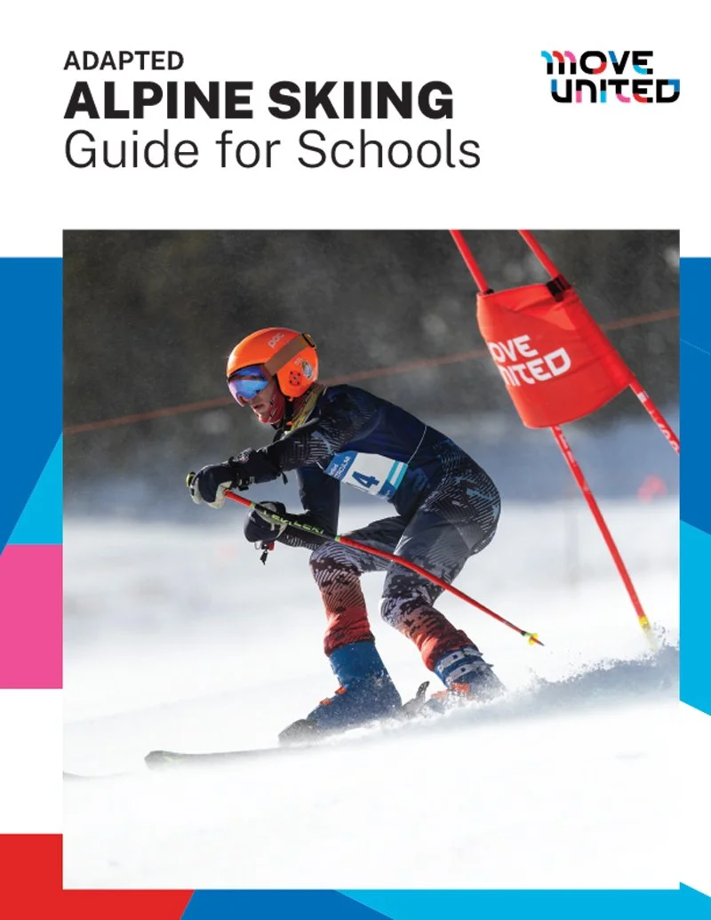 A young alpine skier wearing a helmet and ski gear navigating a slalom course marked by red gates on snow.
