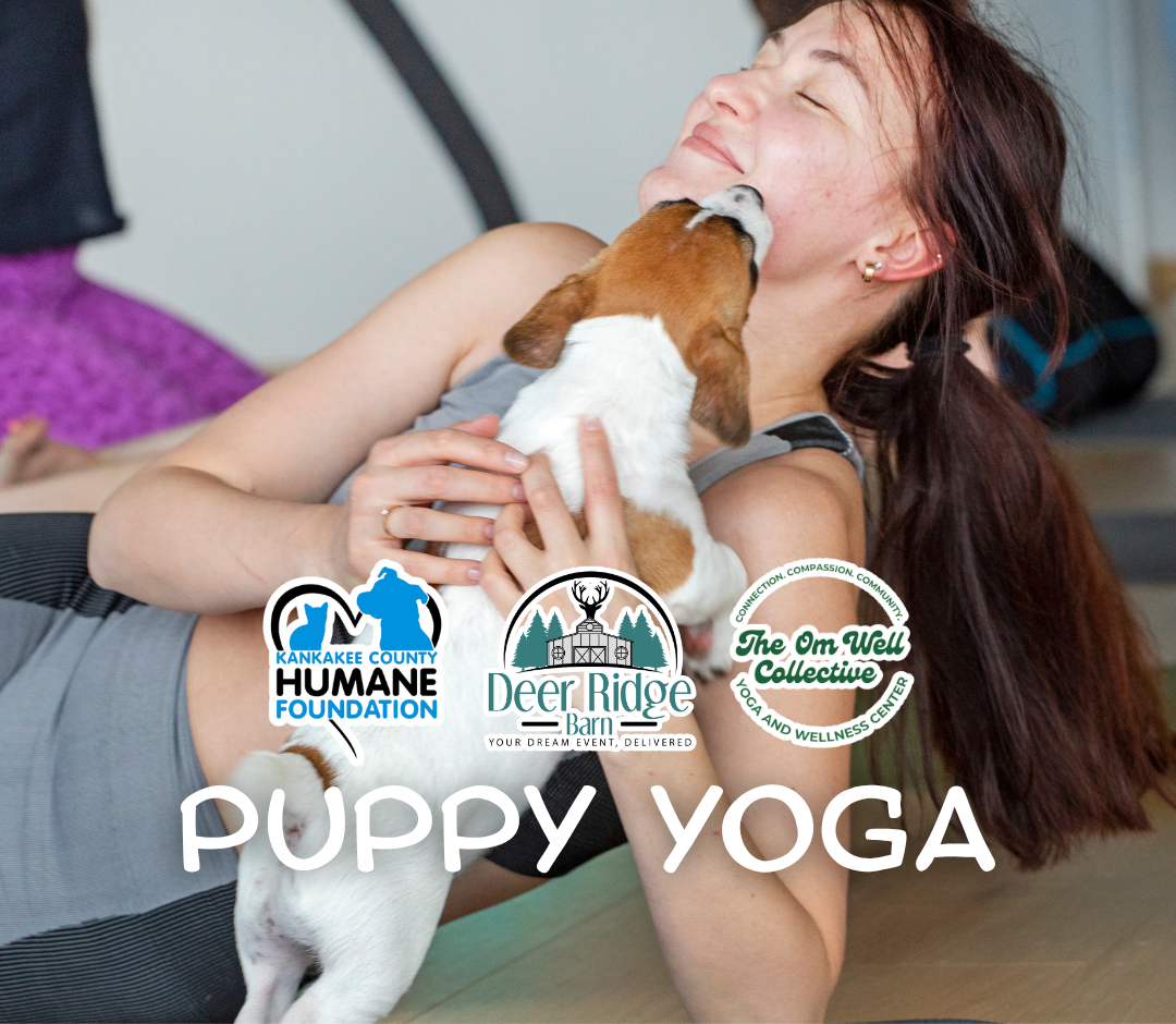 Puppy Yoga - Kankakee County Humane Foundation Fundraiser