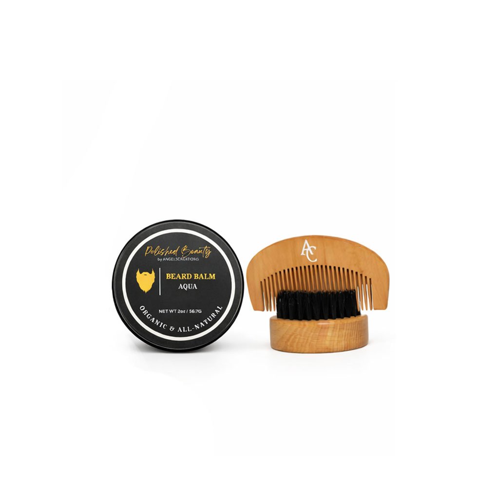Style & Control Duo- • Beard Balm • Beard Comb & Brush Set