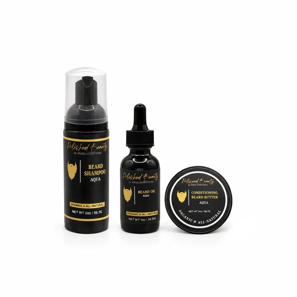 Groomed Gentleman Set- • Beard Wash • Beard Oil • Beard Balm