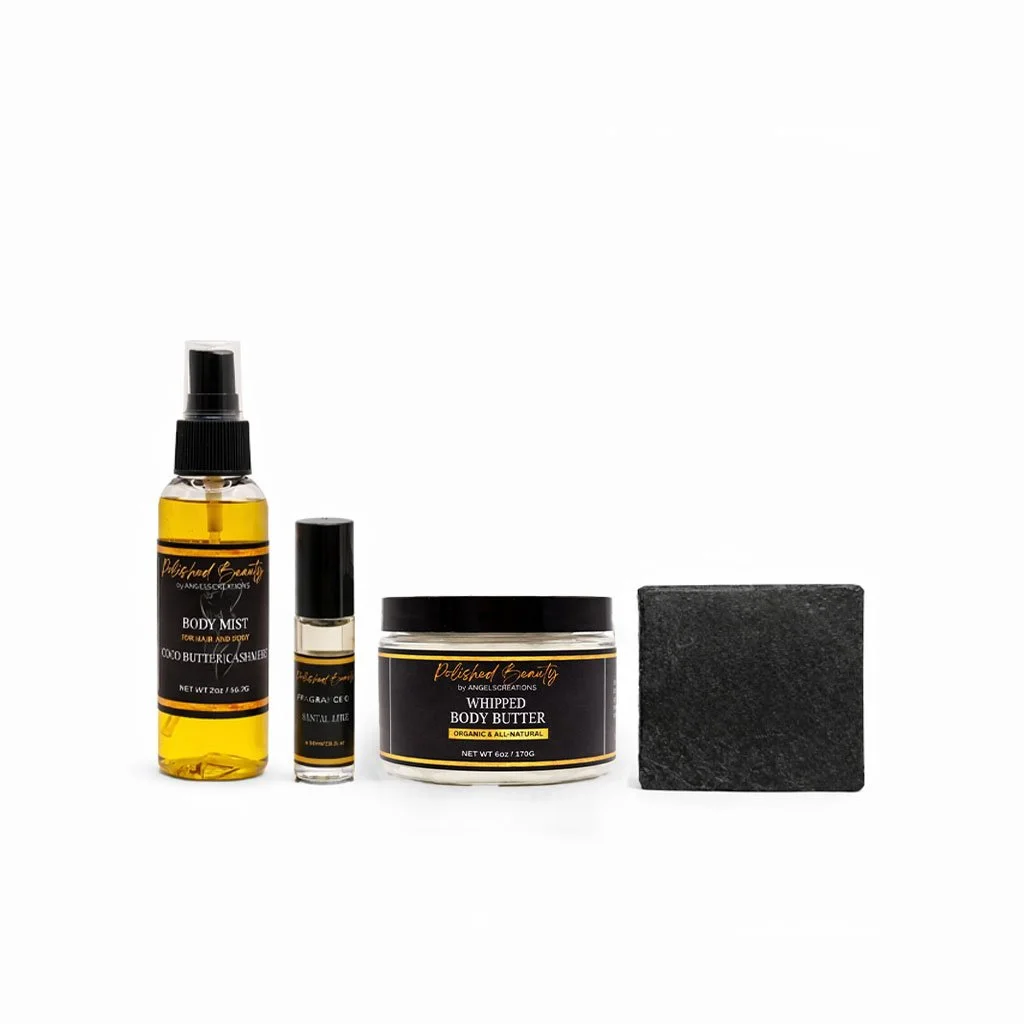 Complete Scent Experience- • Bar Soap • Whipped Butter • Body Mist • Fragrance Oil Roller