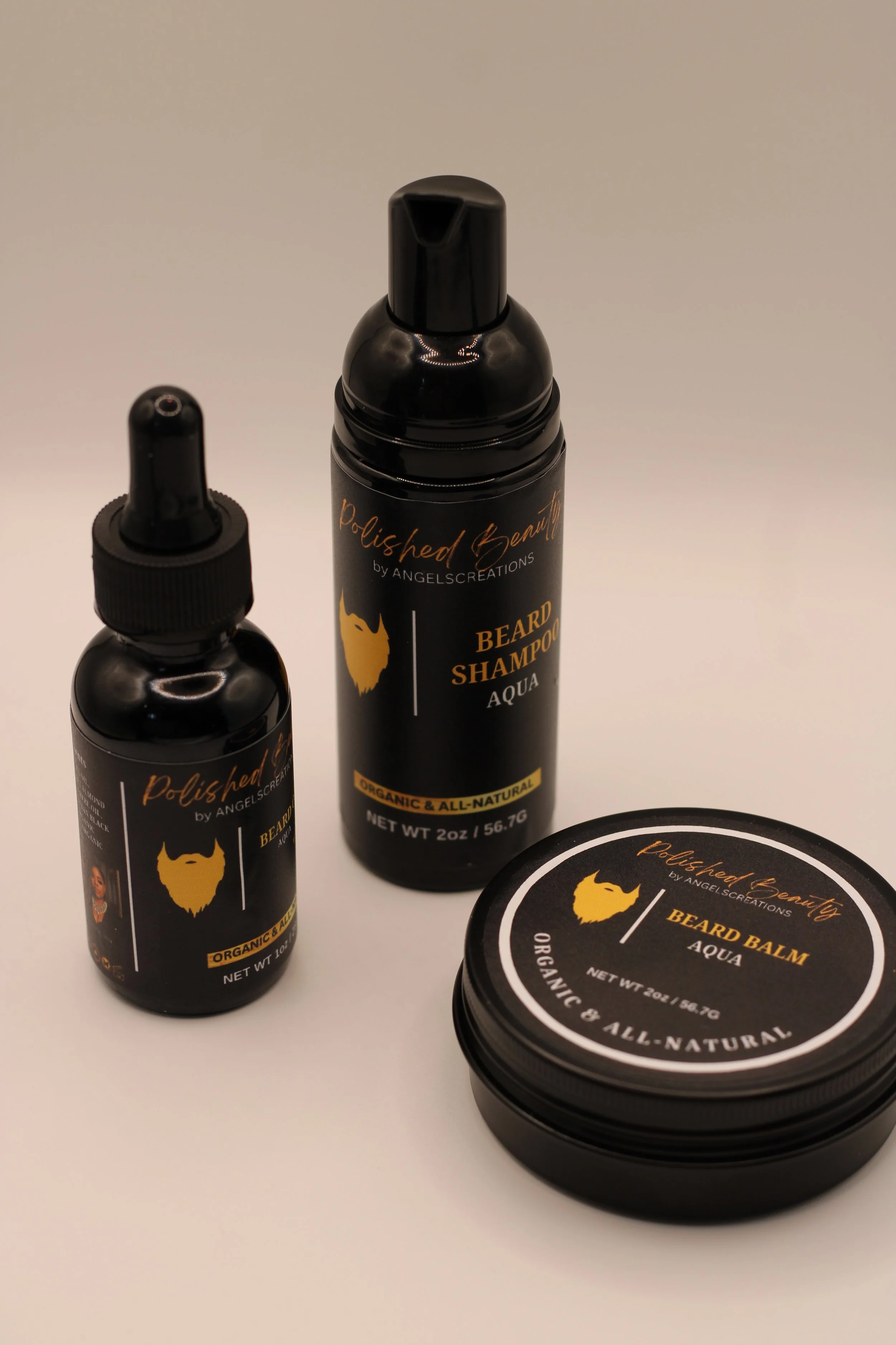 Groomed Gentleman Set- • Beard Wash • Beard Oil • Beard Balm