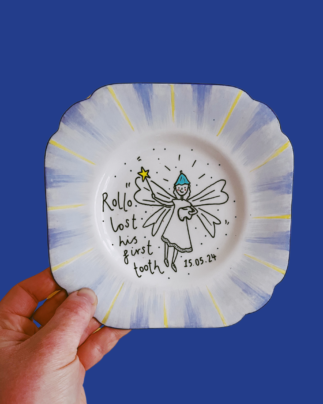 First Tooth Decorative Plate