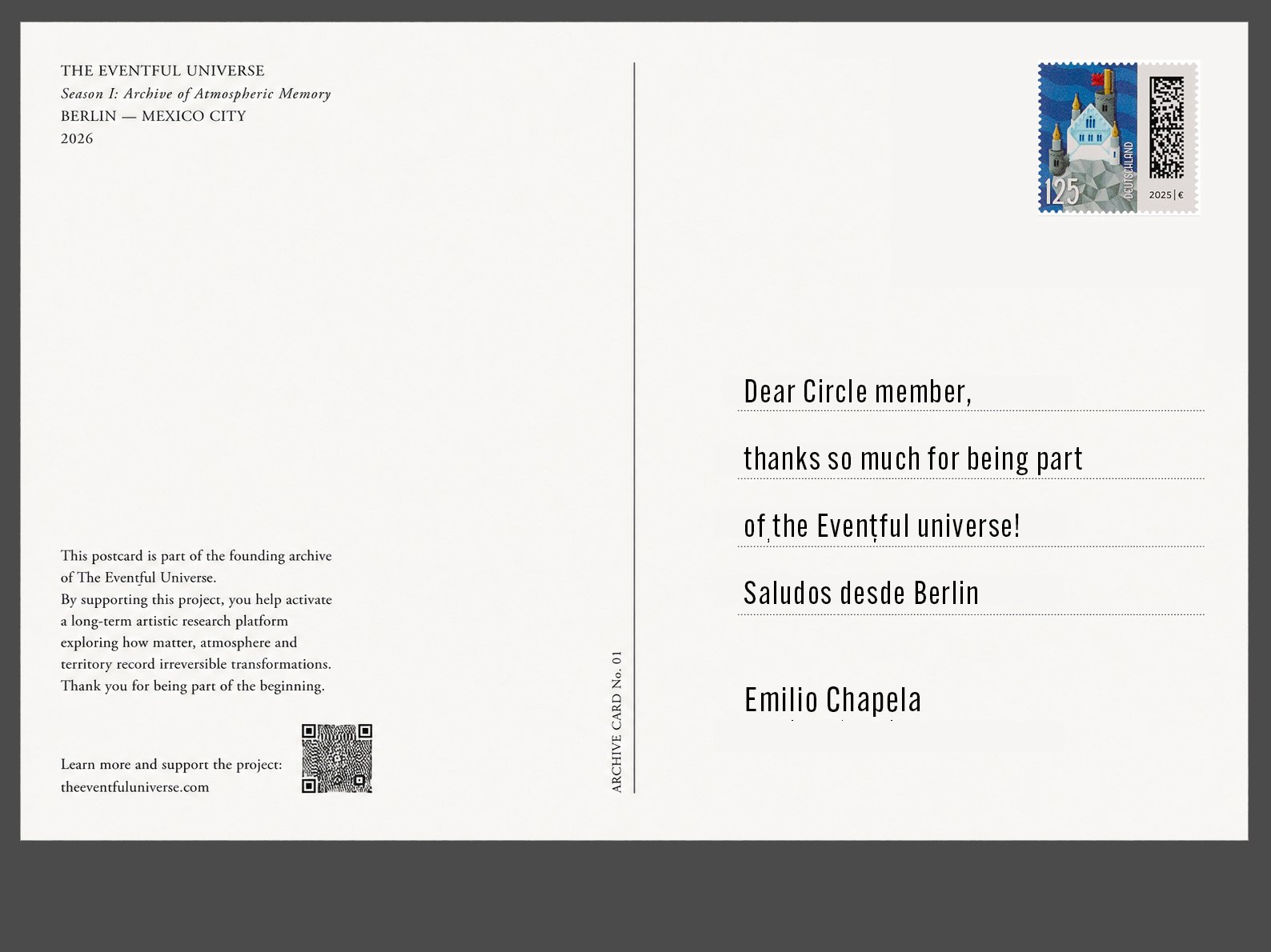Postcard Circle