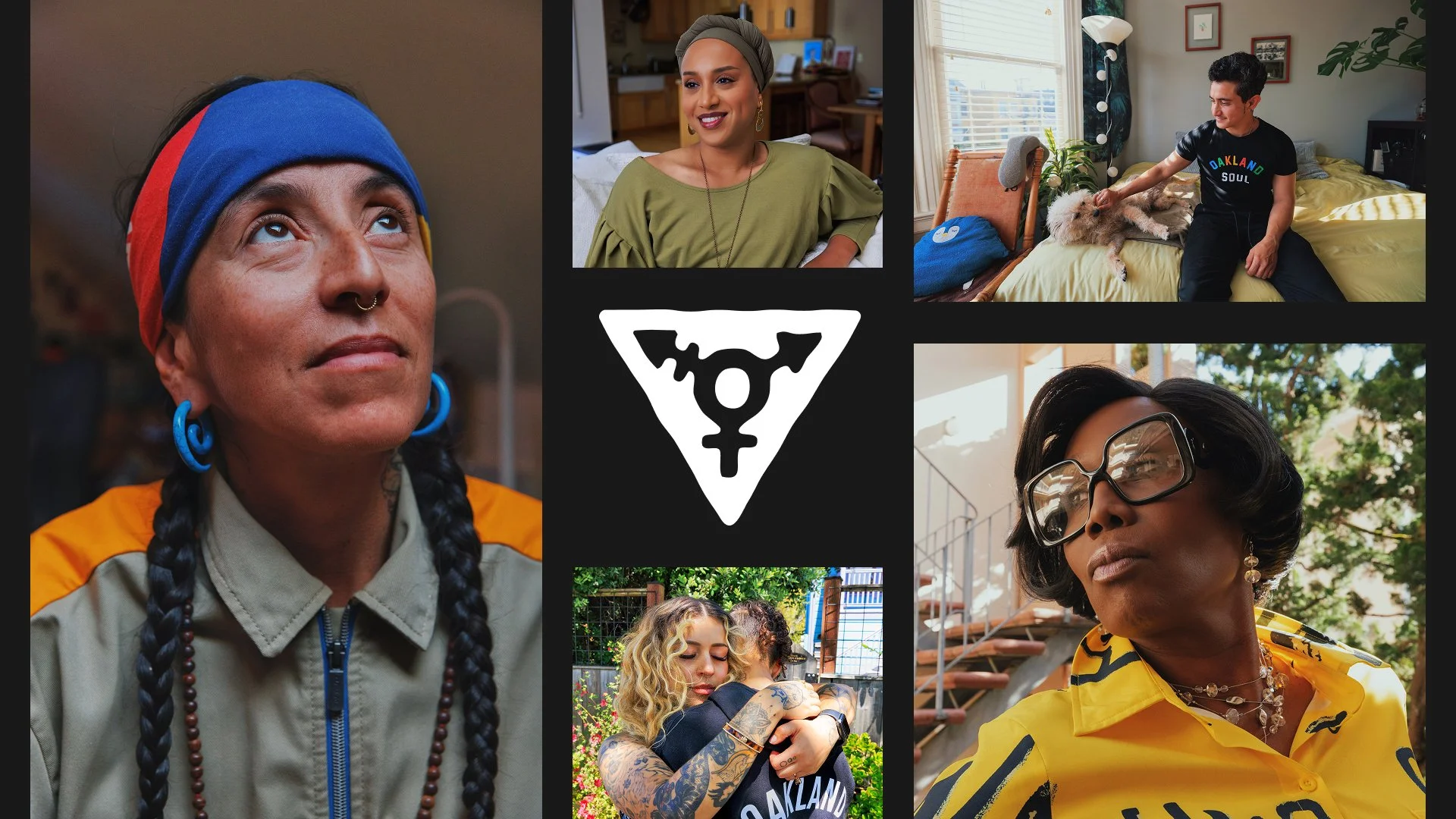 Lyon-Martin’s new brand identity including logo, typography, color palette, and community-centered design system.