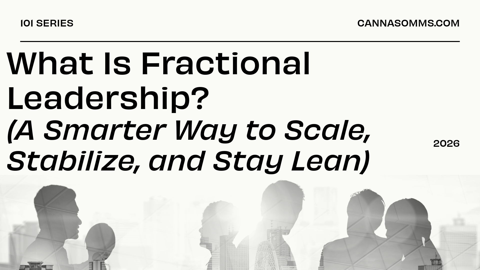 What Is Fractional Leadership?