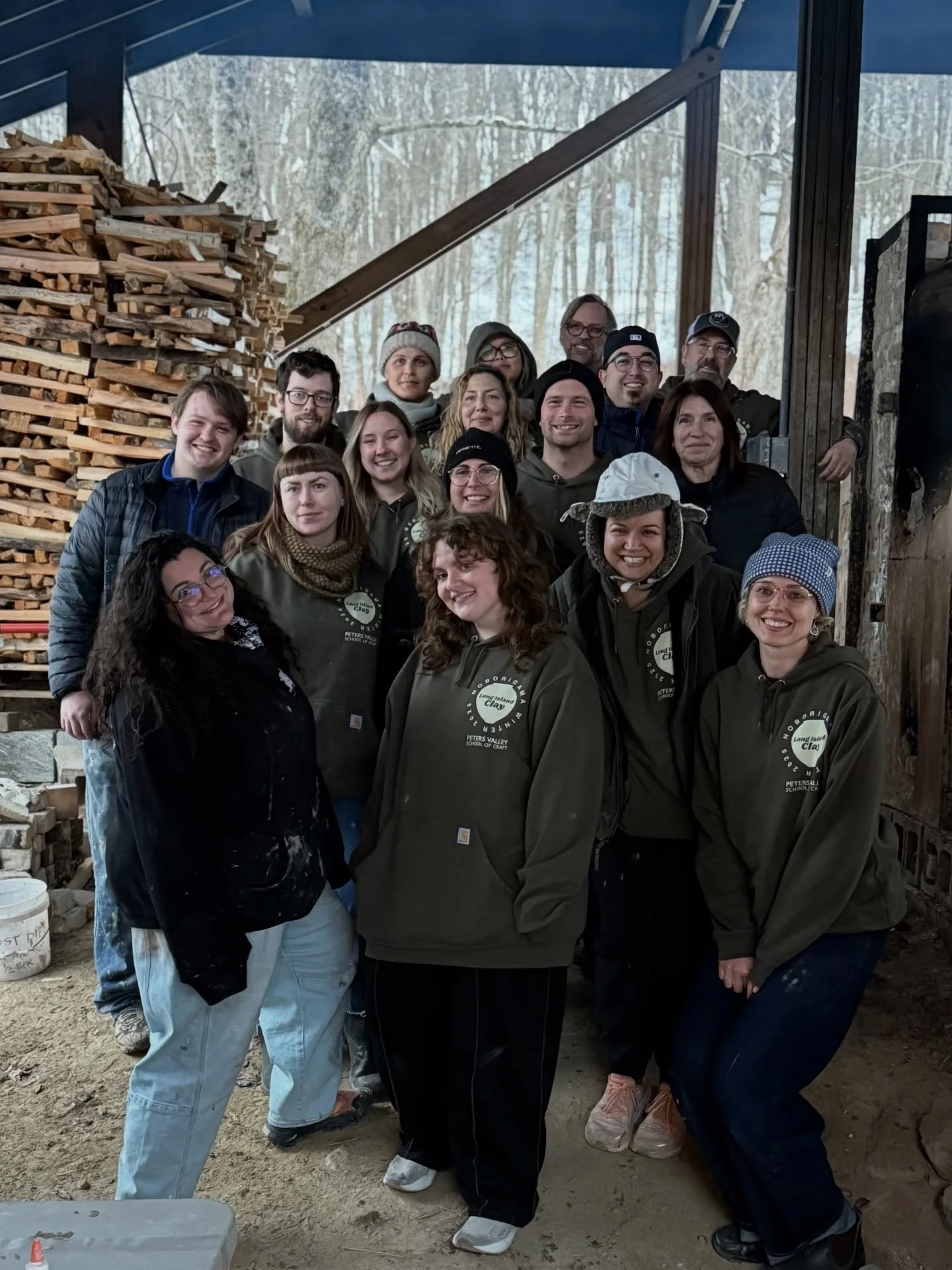 11 months down, a short way to go to our 1 year anniversary. 
Added a handful of new glazes to our studio, went on our first group wood firing workshop with the advanced throwing class, caught Pumbaa sitting on tables, and unloaded so many beautiful 