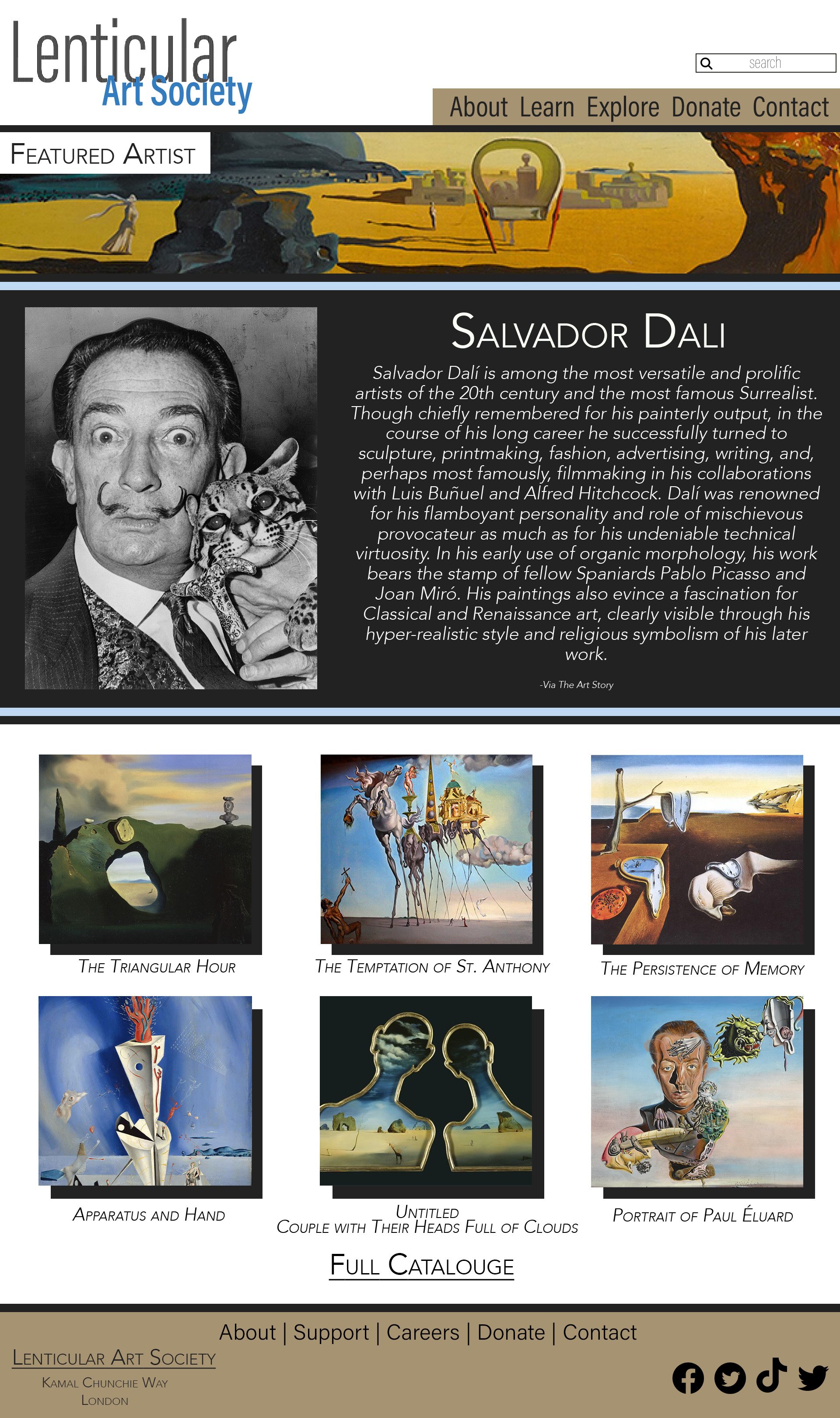 Lenticular Art Society Artist Feature Page