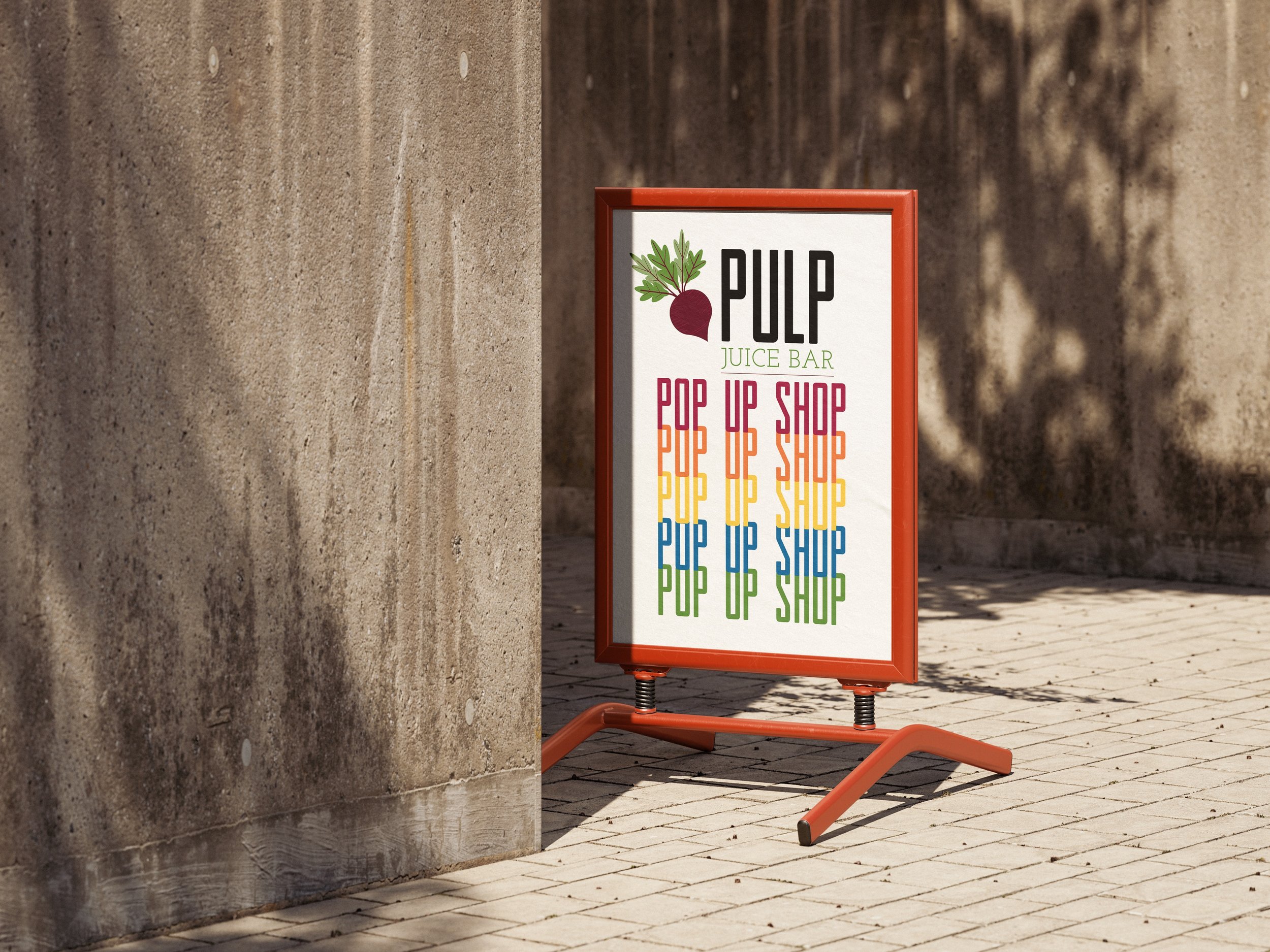 Pop-Up Shop Sign