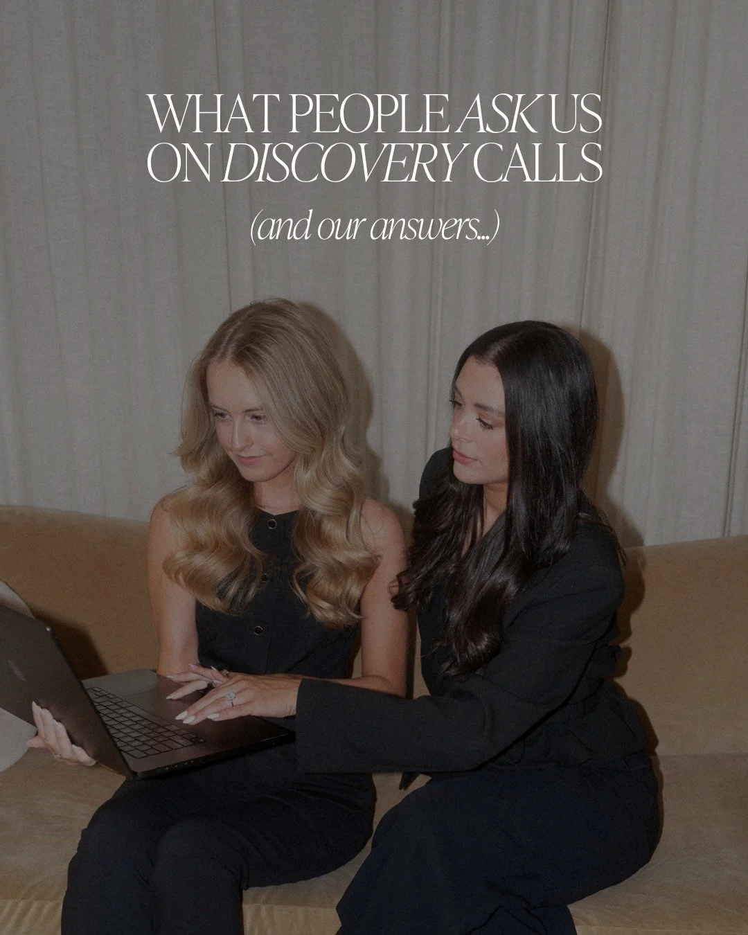 There are a few questions we hear on almost every discovery call, so we wanted to go ahead and answer them here. 🤍

How much time will this actually require from you? Who&rsquo;s behind your account? How do we communicate? Do we really travel to you