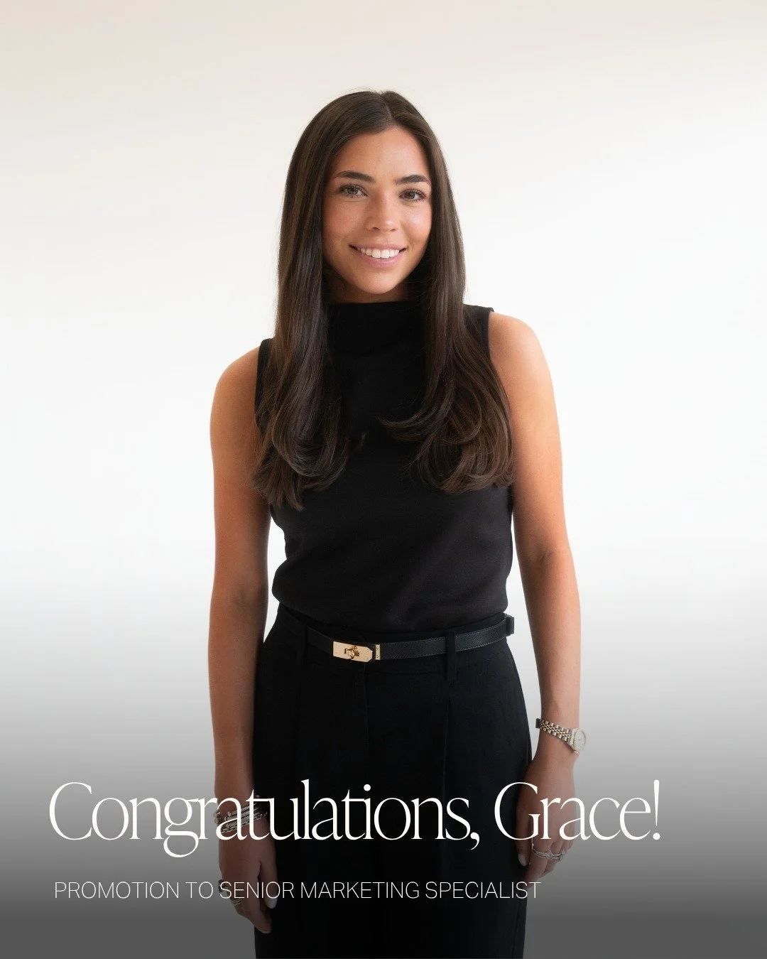 Celebrating growth from within.

We are incredibly proud to announce the promotion of Grace Goodfellow to Senior Marketing Specialist at Lee Creative!

Having been part of Lee Creative since almost the beginning, Grace has played an instrumental role