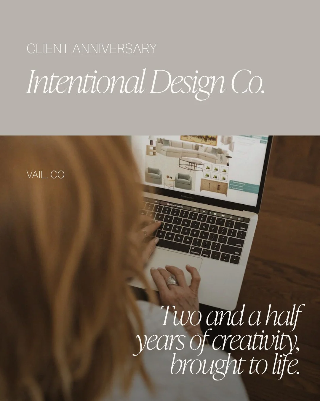 Two and a half years of creativity, connection, and a whole lot of beautiful spaces. 🤍

There's something special about watching a brand's story unfold over time, especially when you've had the opportunity to help tell it along the way.

For the pas