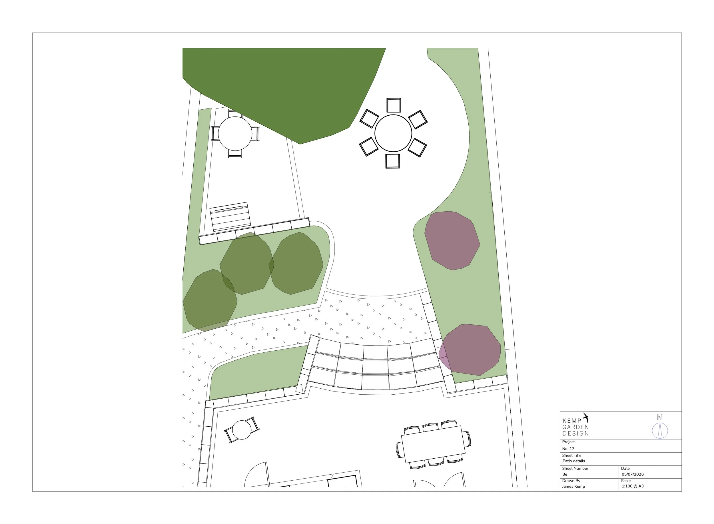 Garden design master plan