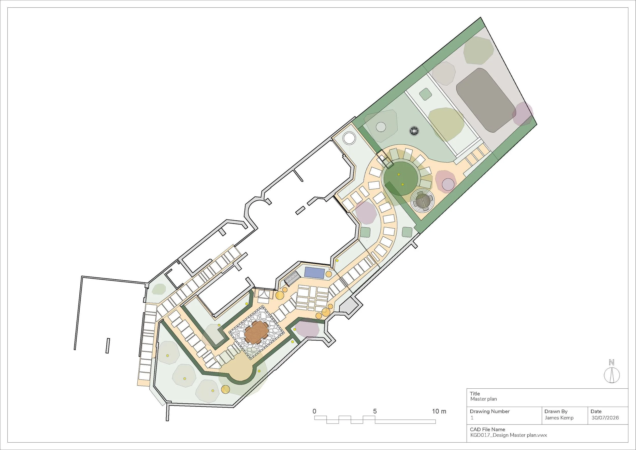 Master plan for ABK house