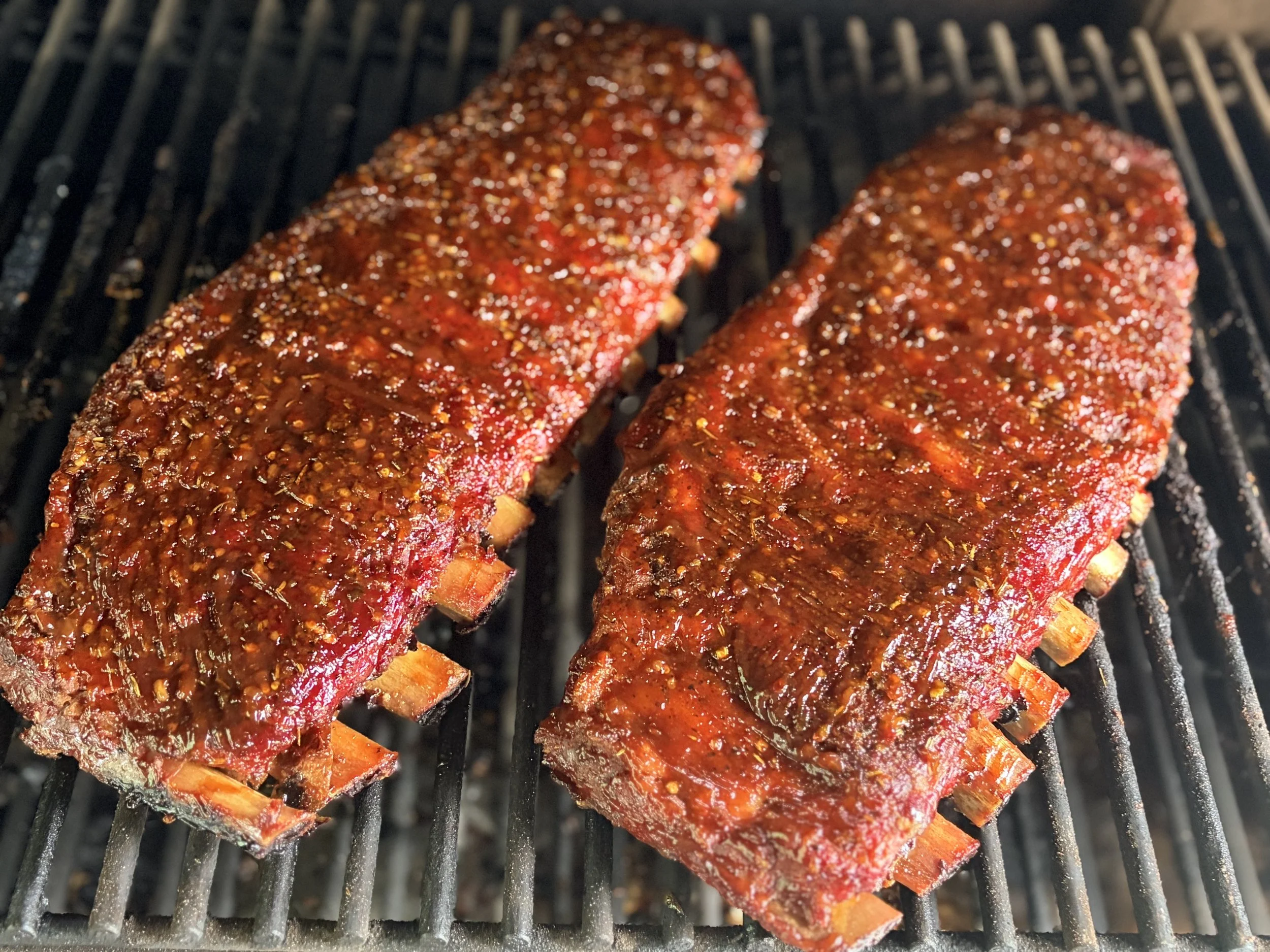 St. Louis Ribs smoked slow & low