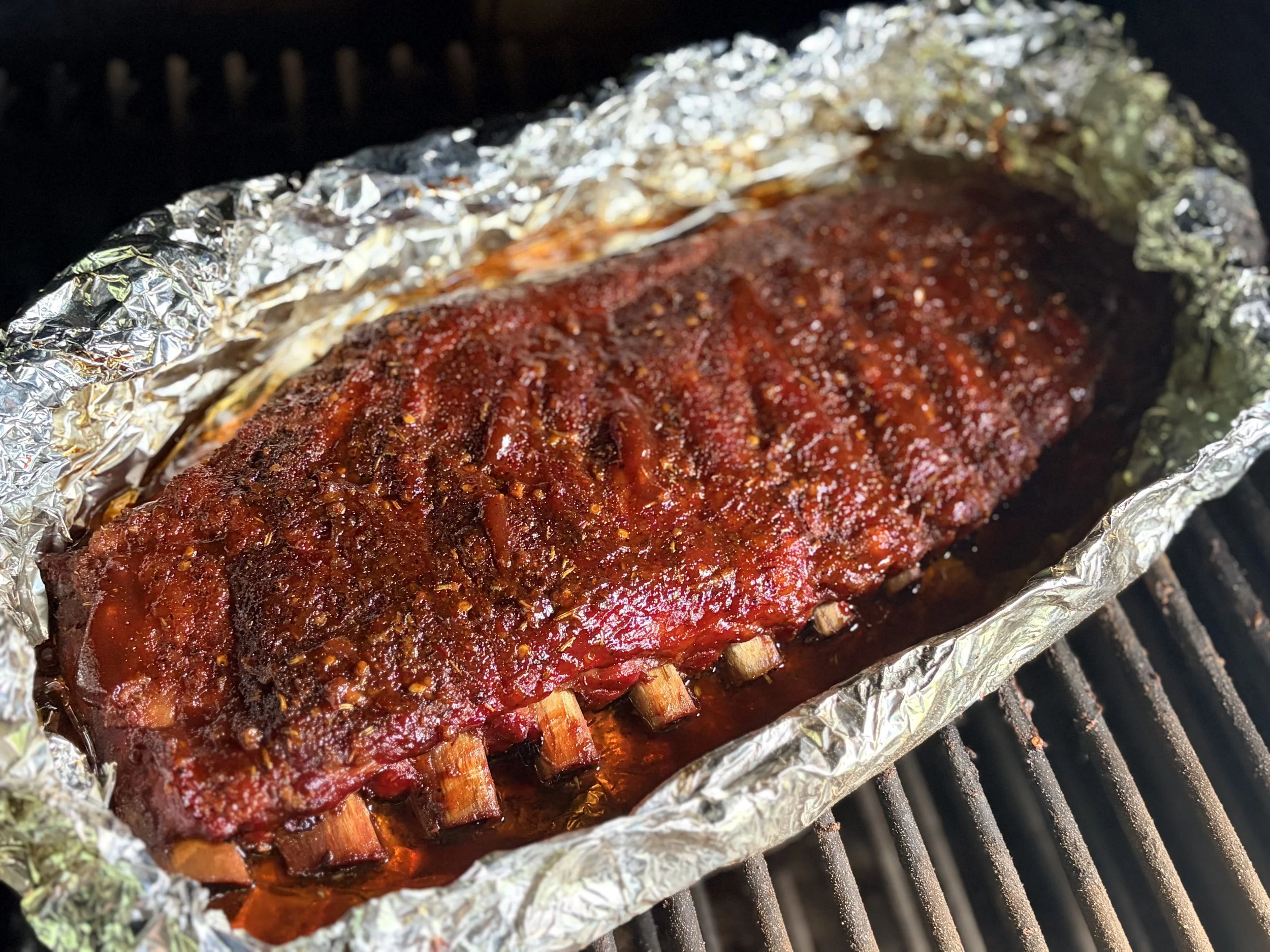 St. Louis Ribs smoked slow & low