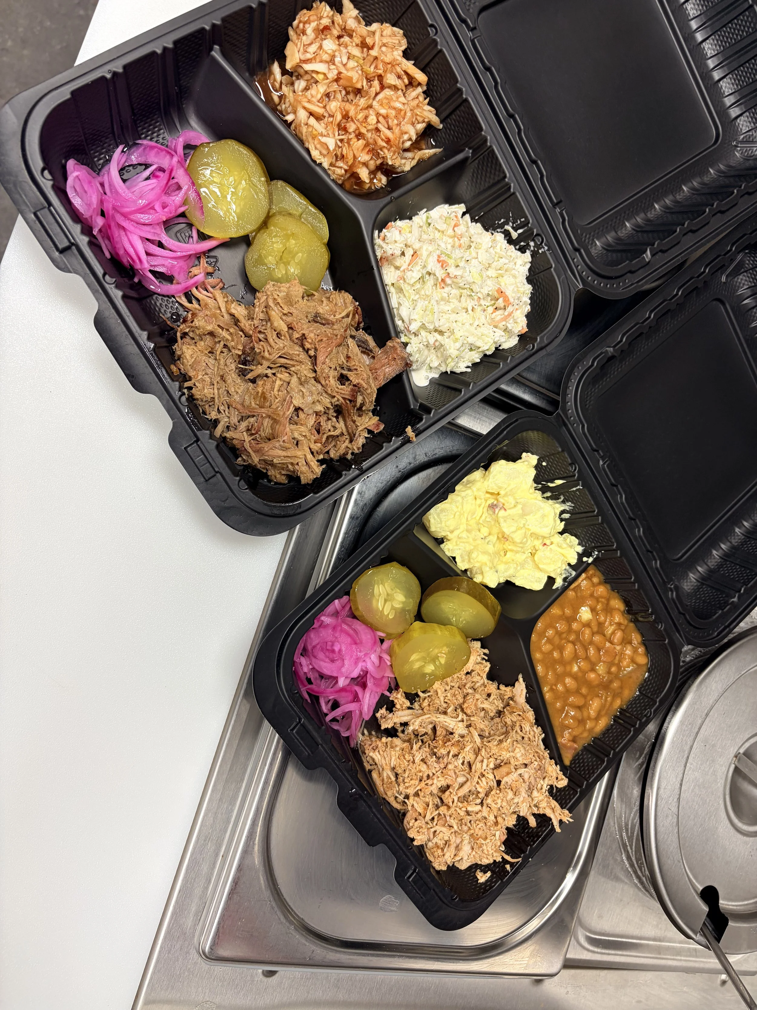 Pulled Pork & Pulled Chicken Plate