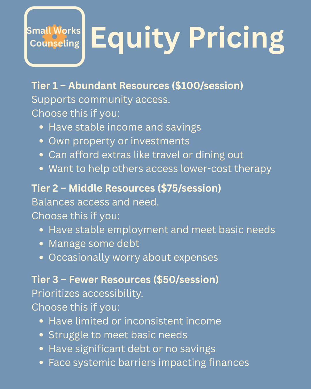 Affordable Therapy in Cleveland: Sliding Scale Counseling That Centers Equity