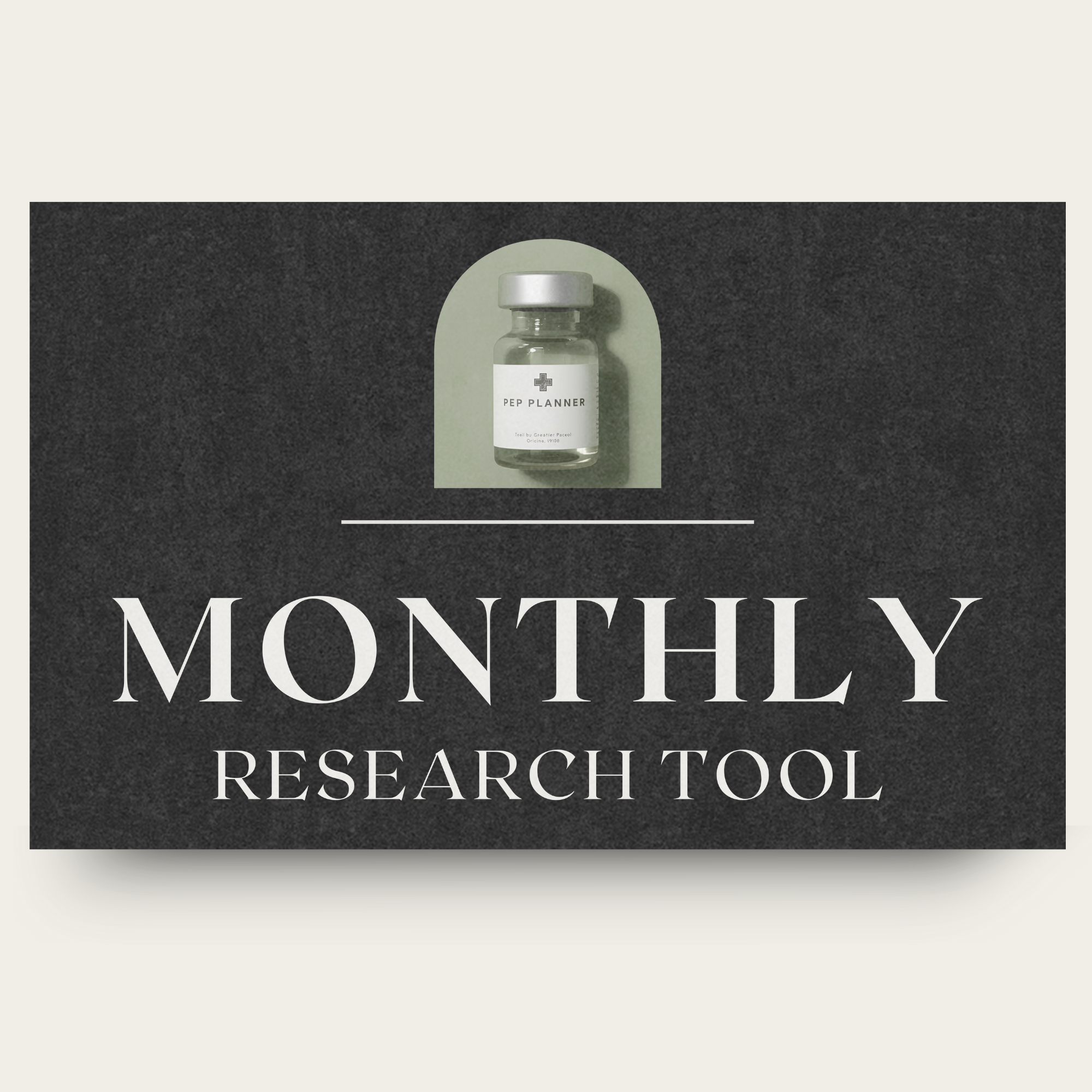 Monthly Plan | Pep Planner App