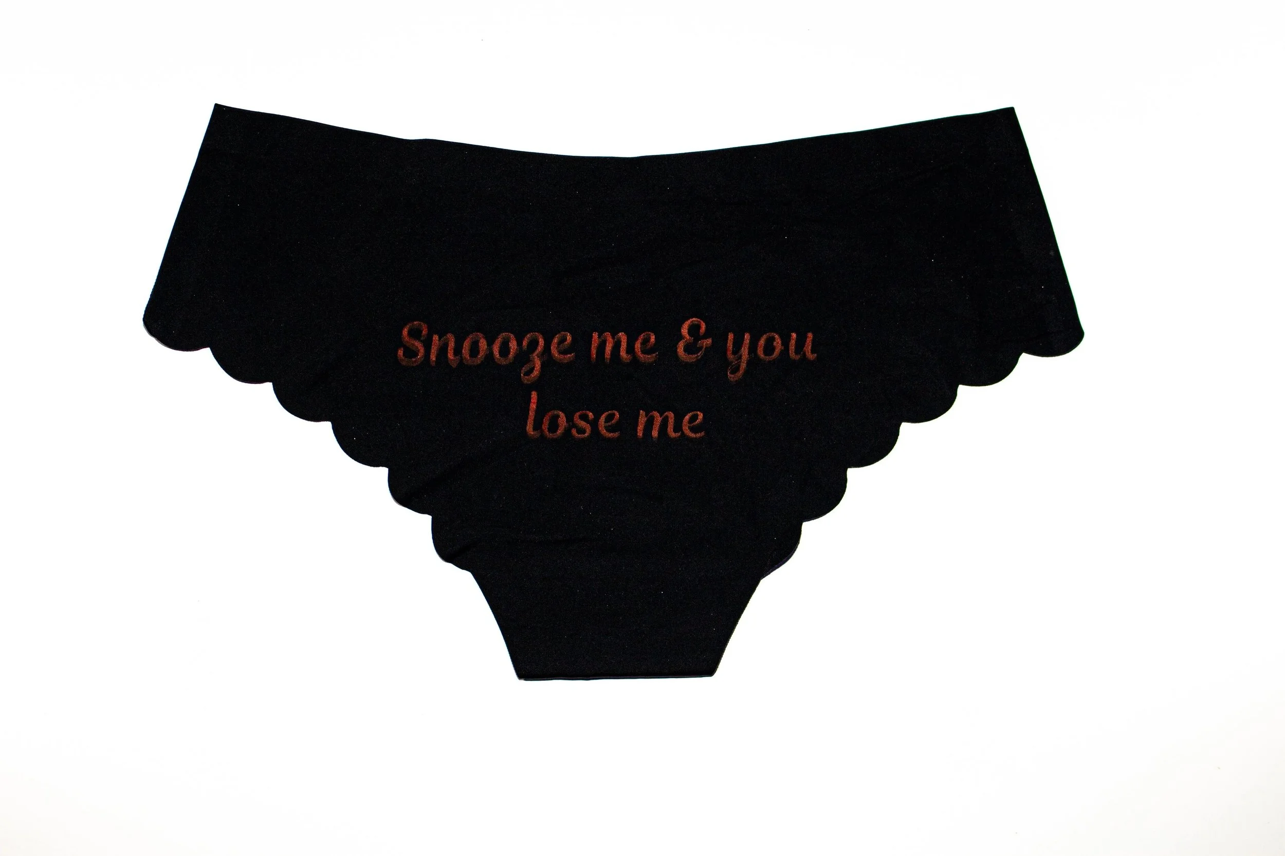 SNOOZE ME AND YOU LOSE ME Underwear - Archive Edition